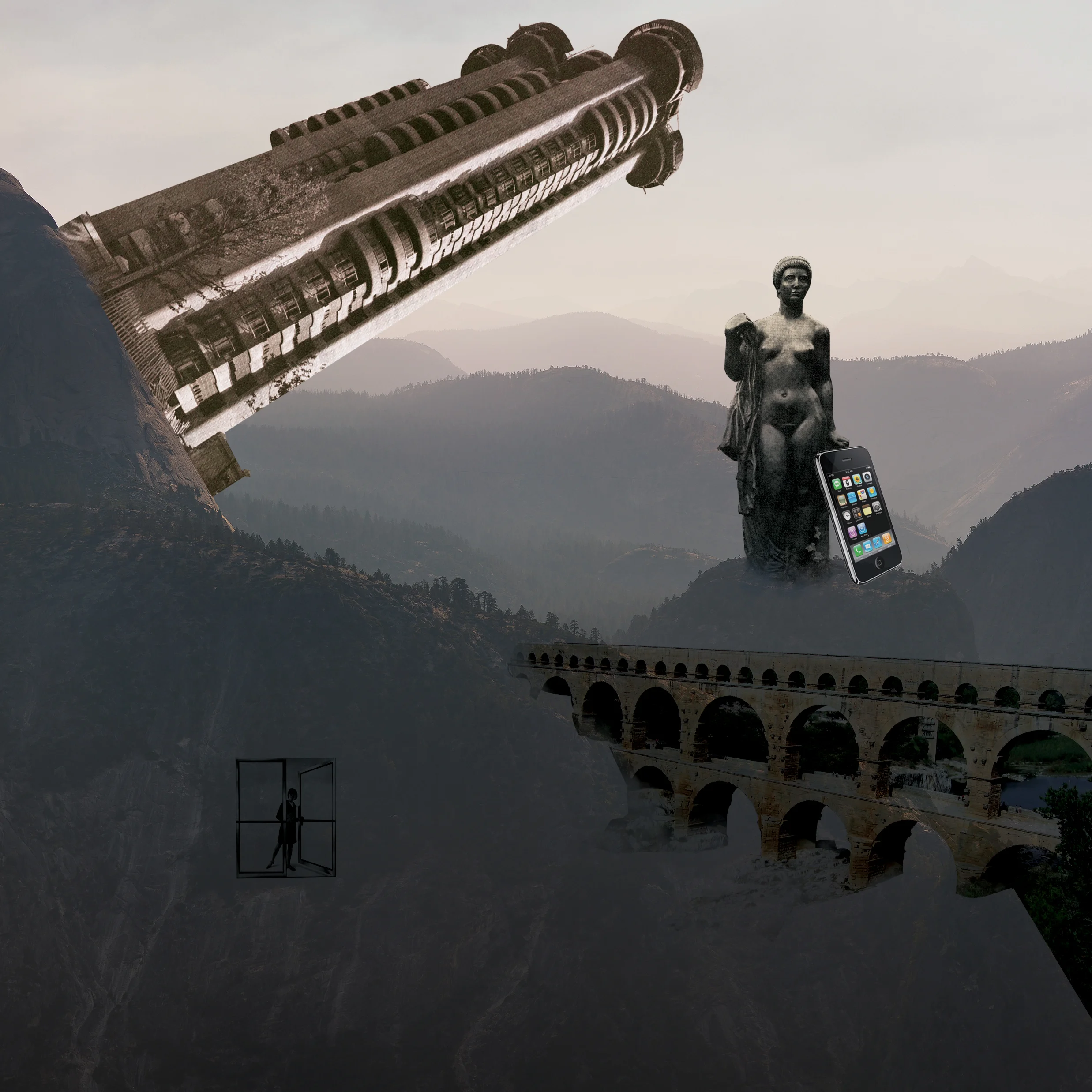 'Retroactive Advancement', Page 5, Photoshop, Collaboration with Photo by Connor Dann