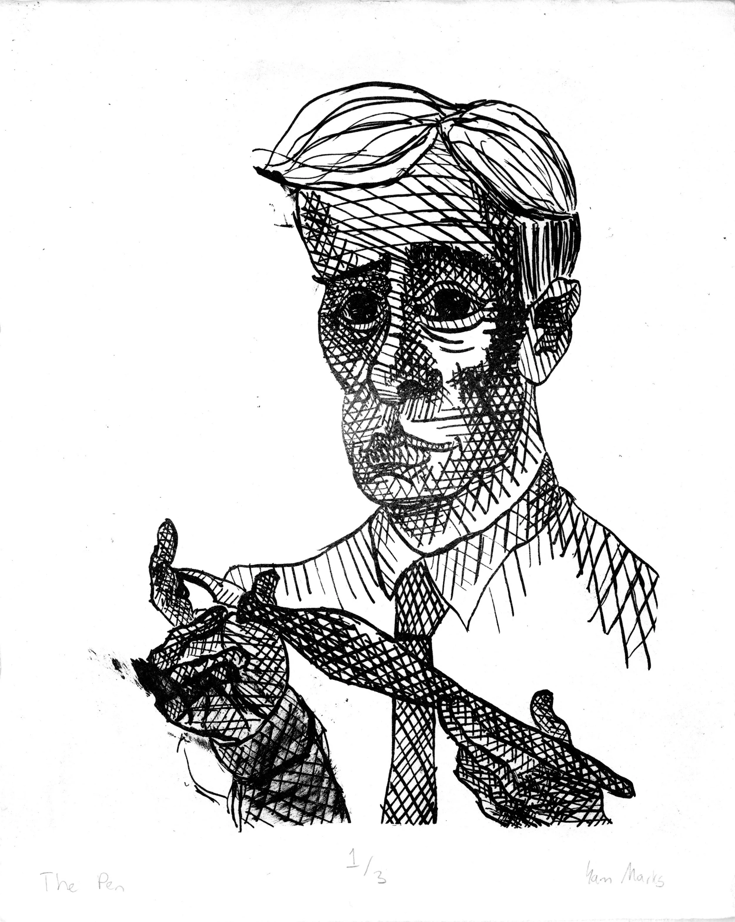 The Pen, Lithograph