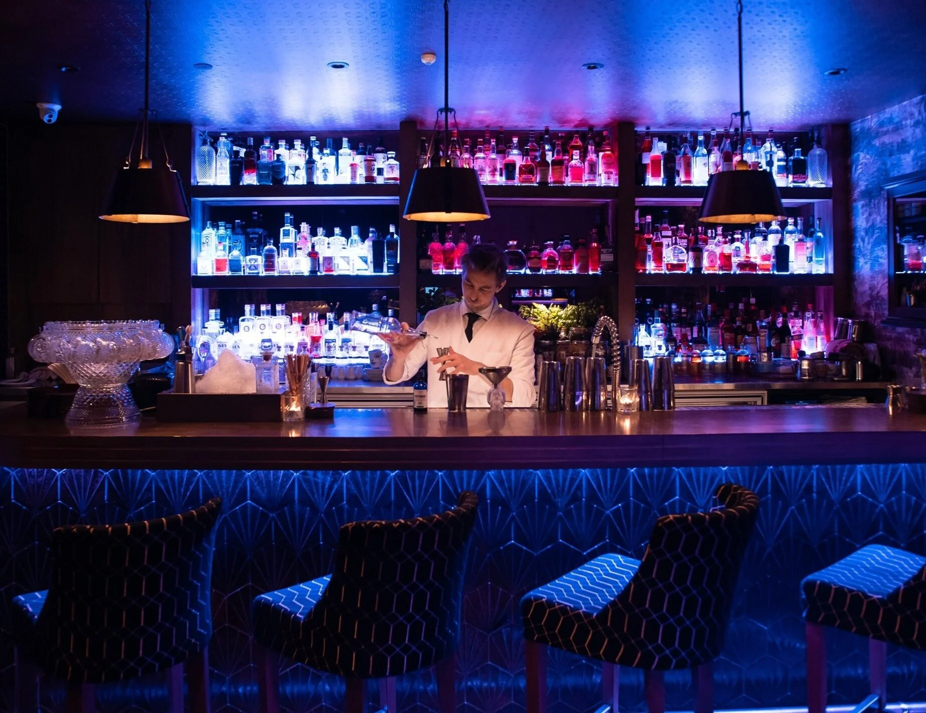 Bar interior design by Karen Candy