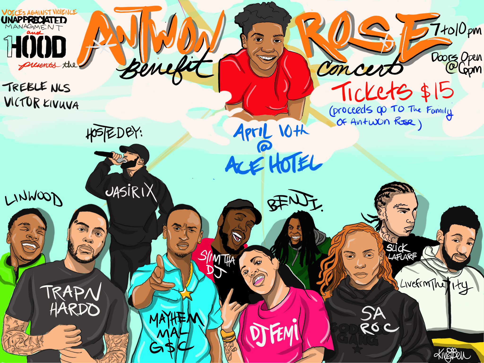 Antwon Rose II Benefit Concert