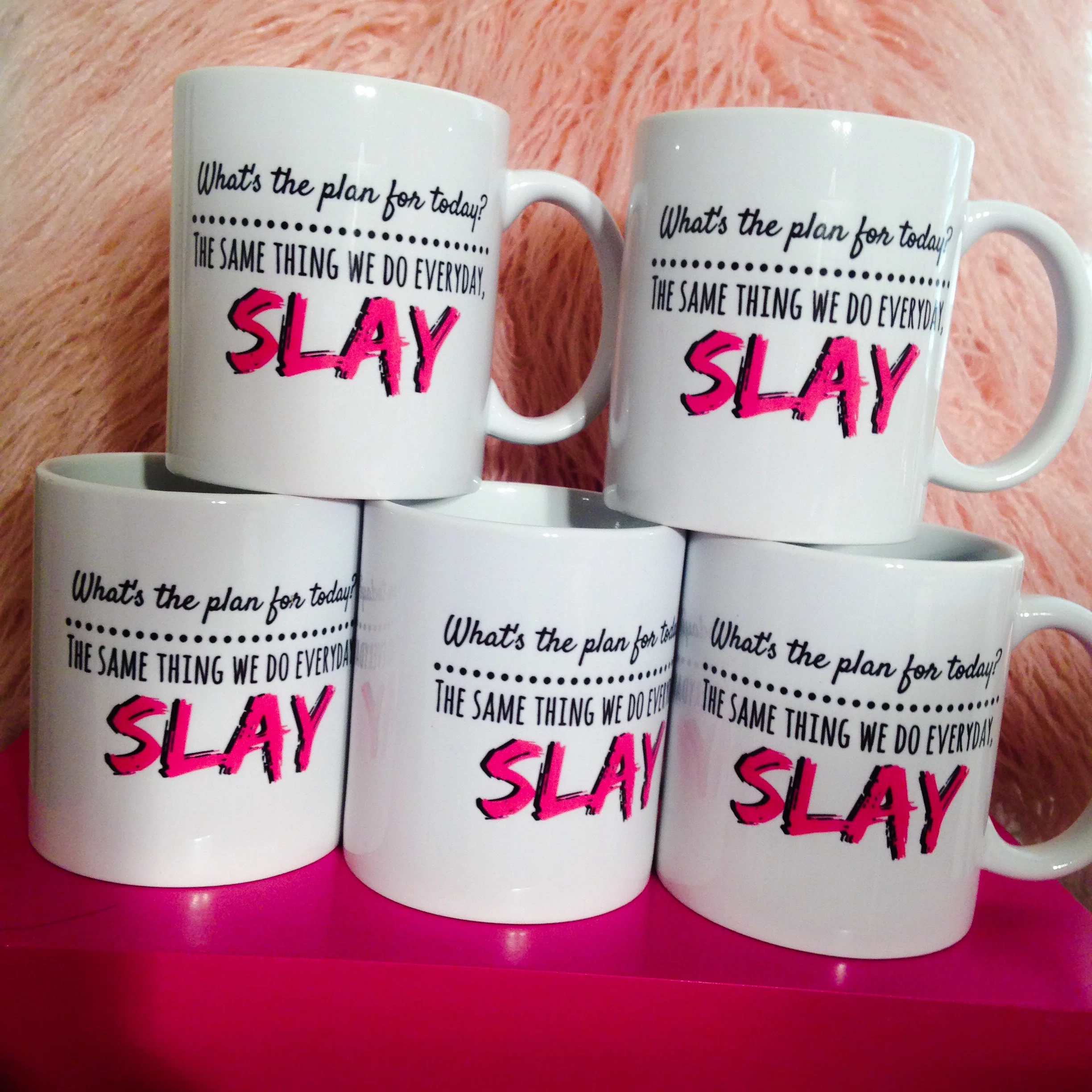 I Slay Coffee Mugs