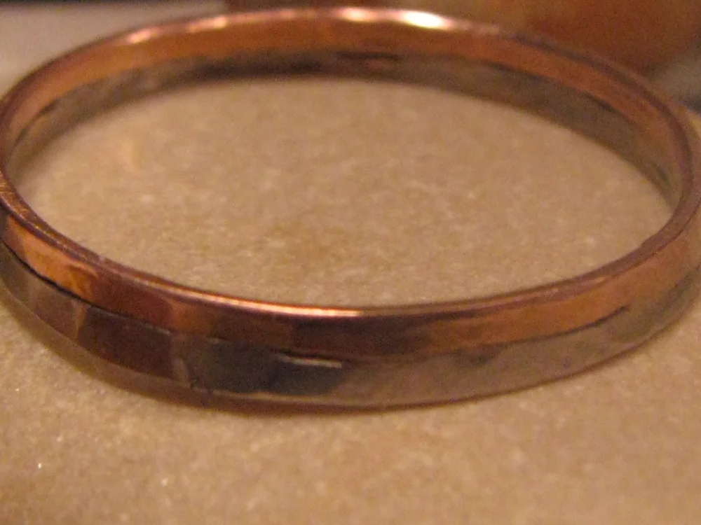 Palladium & 14k Rose Gold Wedding Band. 2012?