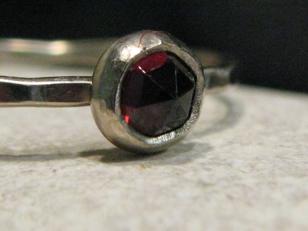 white gold garnet rose cut stack ring.jpg