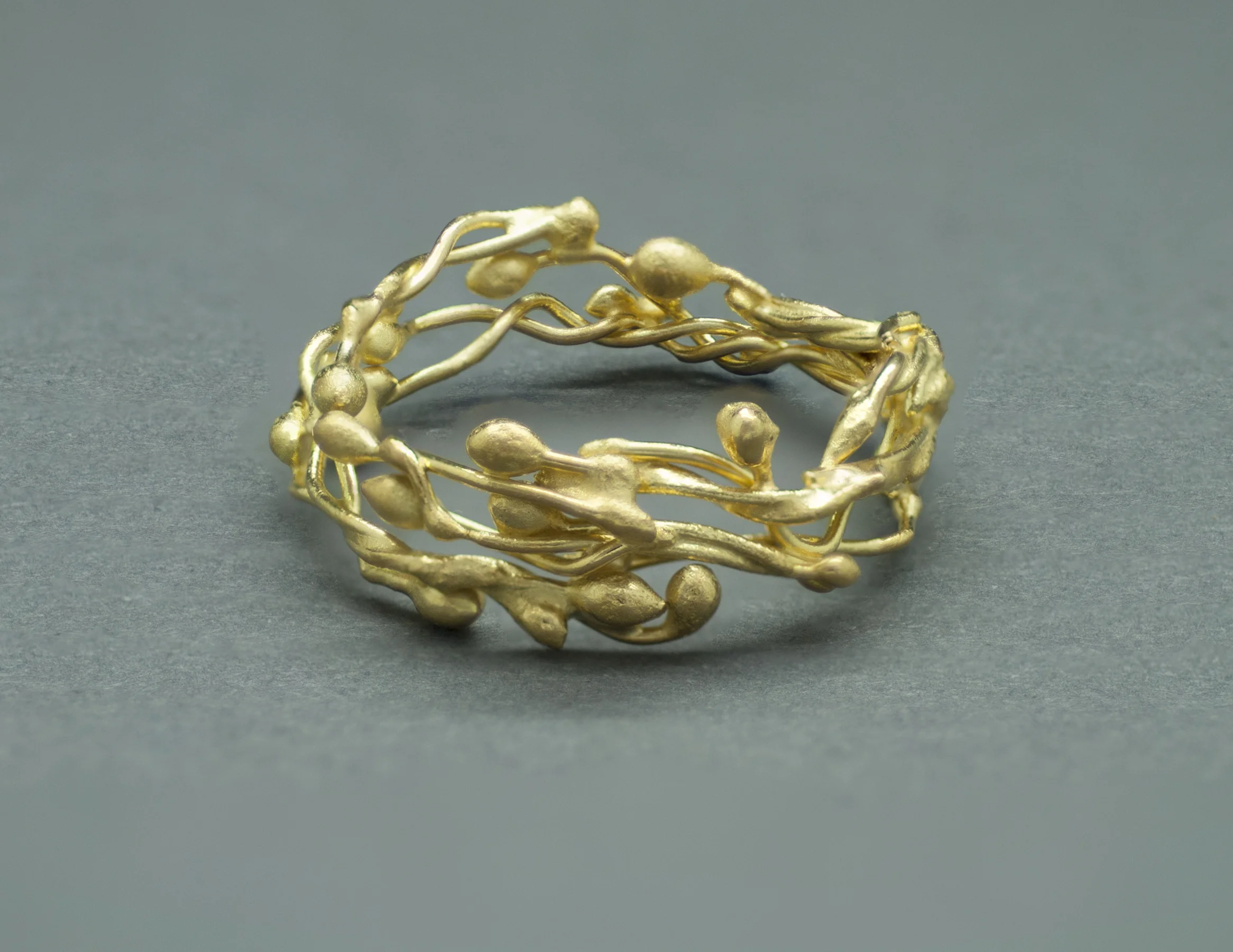 22k Raindrop Ring. May 2017