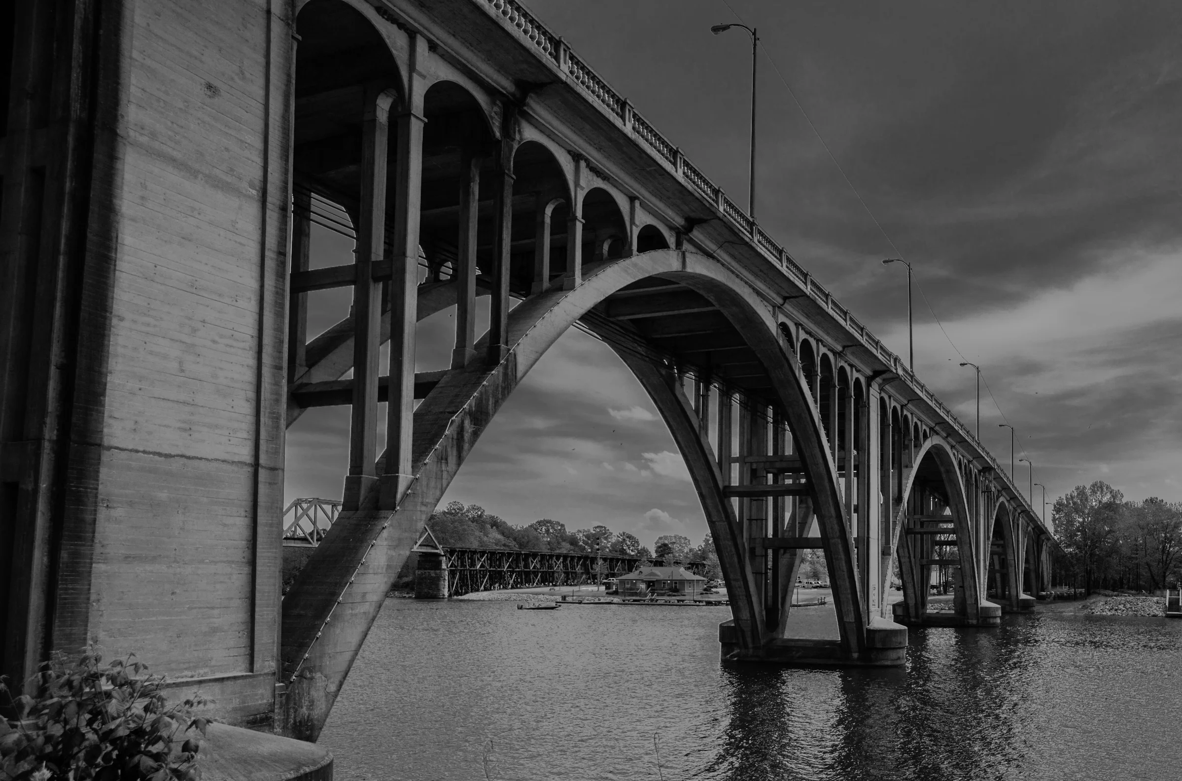 Spanning the Coosa River