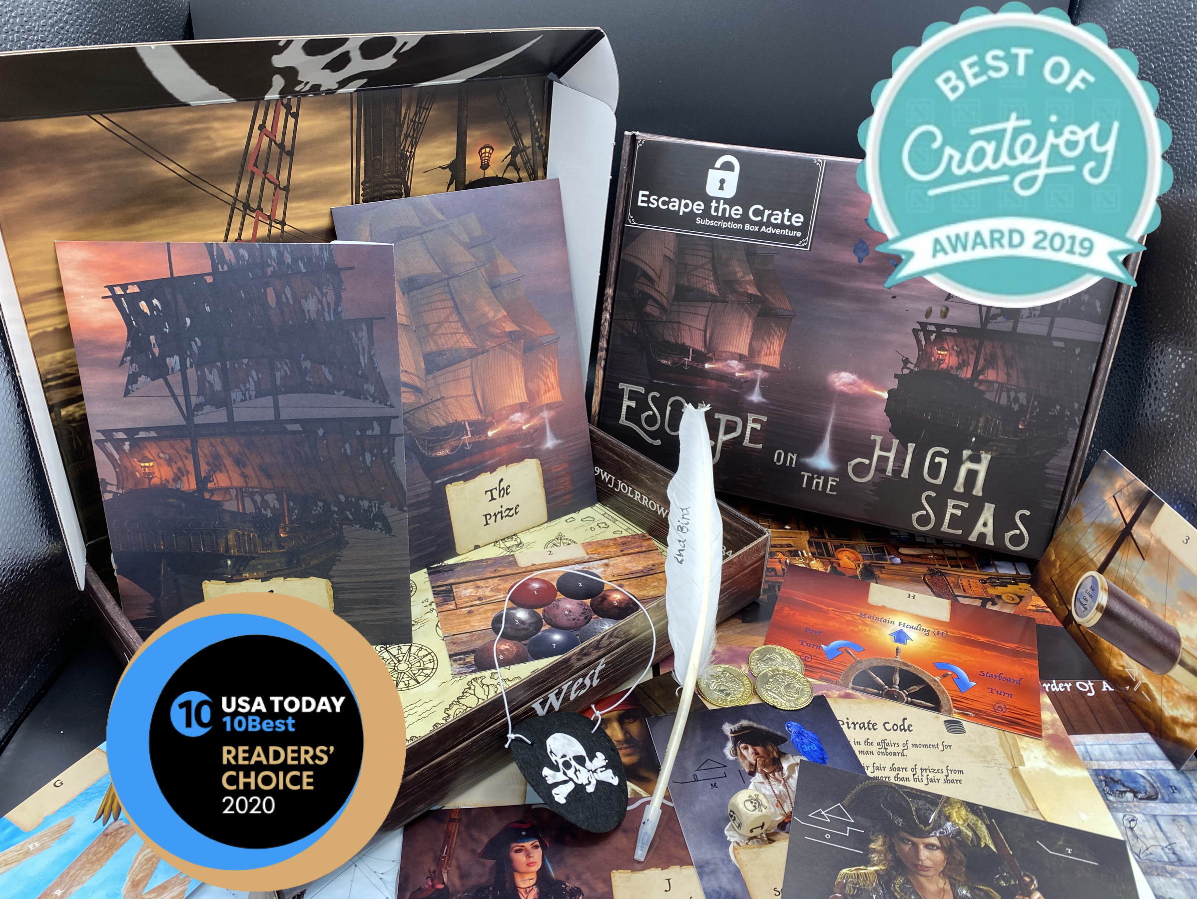 Murder Mystery Game Subscription Box - Cratejoy