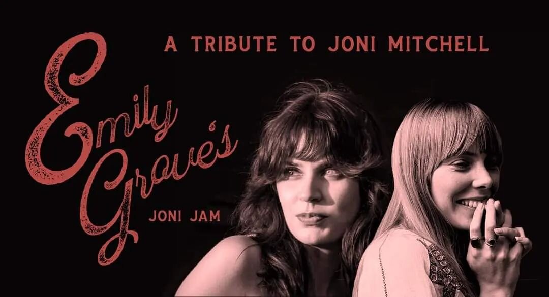 Today's the day! Join us in Red Bank at @thevogelnj tonight at 8pm for @emilygrovemusic and her special tribute to @jonimitchell - see y'all over there!