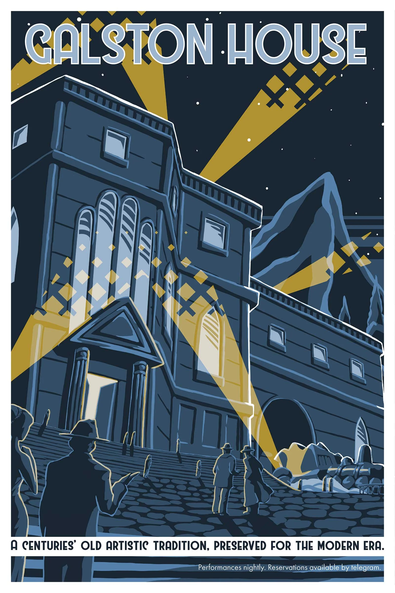 Galston House is the home theatre of everyone's favorite ghostly puppeteer, Tanis Trilives!
