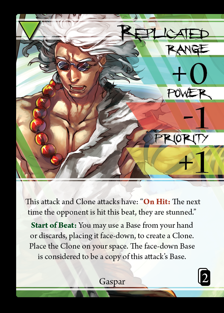 Wait, Gaspar has card advantage? How?!