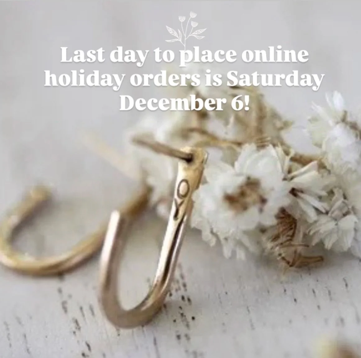 From my hands to your home 🫶🏼🎁
If you&rsquo;ve had your eye on something special from pamelasusan.com, now&rsquo;s the moment!
To ensure your holiday gifts arrive in time, please order by Saturday, *December 6*! 

Thanks for supporting handmade th