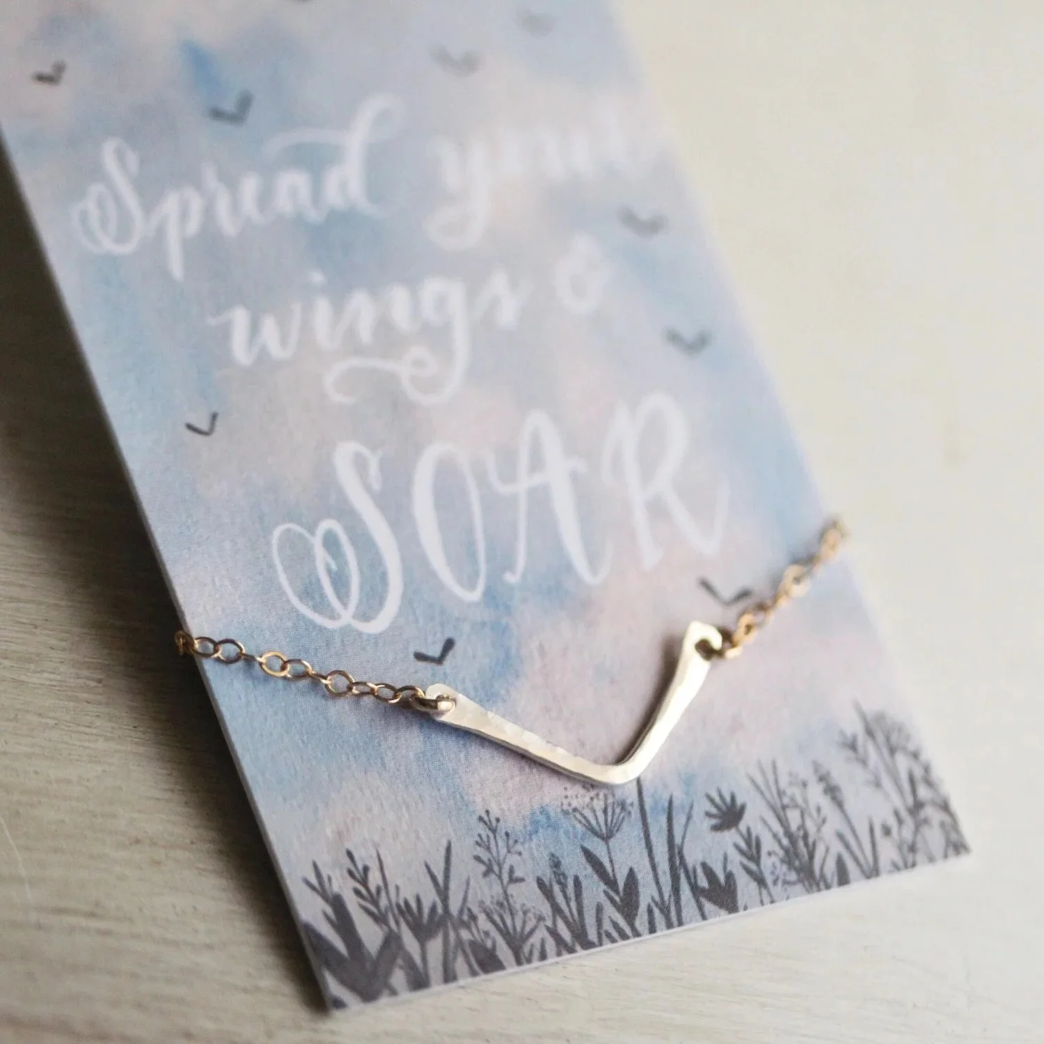 S O A R  necklace

We have a couple left in the shop if you need a last minute Graduation gift this weekend! Read on to learn why this design has been a favorite for this time of year graduation 🎓🤍

The sky&rsquo;s the limit and the future is brigh