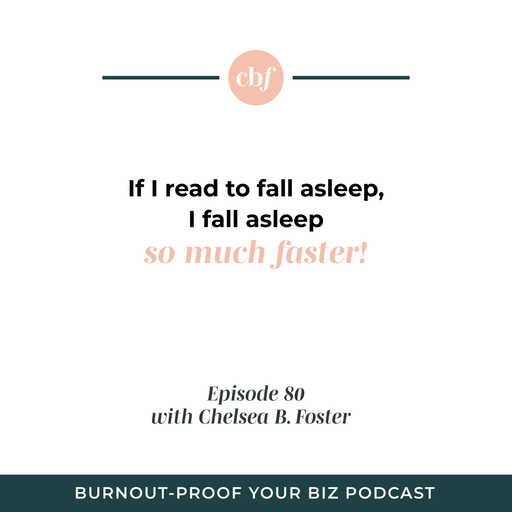 Burnout-Proof Your Biz Podcast with Chelsea B Foster | Episode 080 - How I Decide Between Book Formats; audio, digital &amp; physical