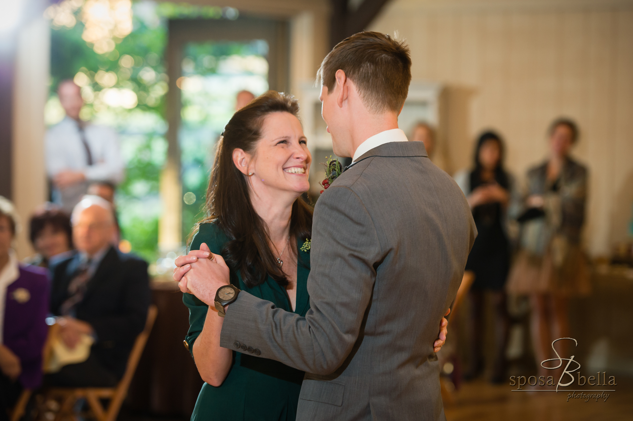 Josh asked to have "93 Million Miles" by Jason Mraz played as he danced with his mom. Beautiful song. 