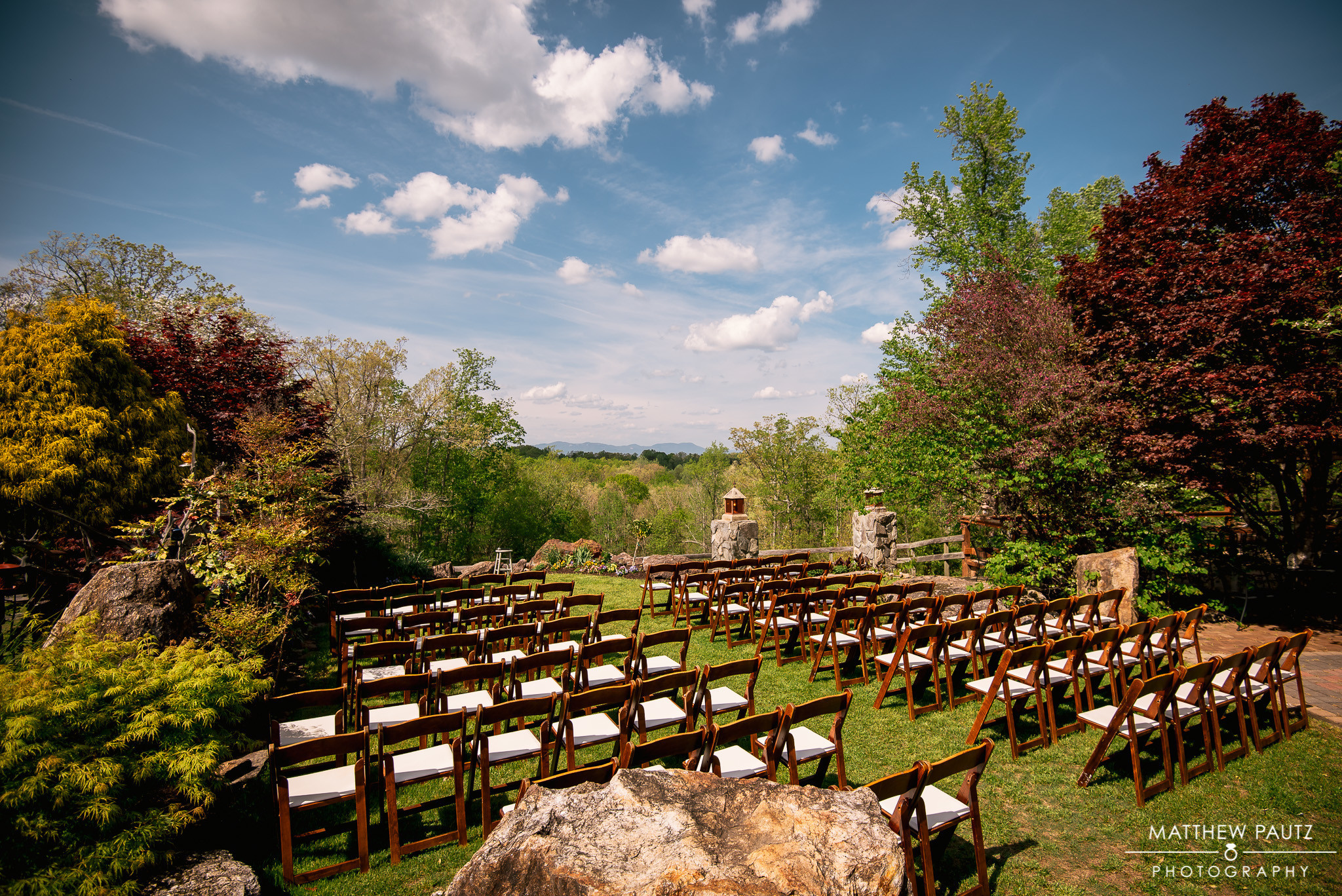 The views here were stunning! View Point at Buckhorn also boasts a beautiful Koi Fish pond within the property.