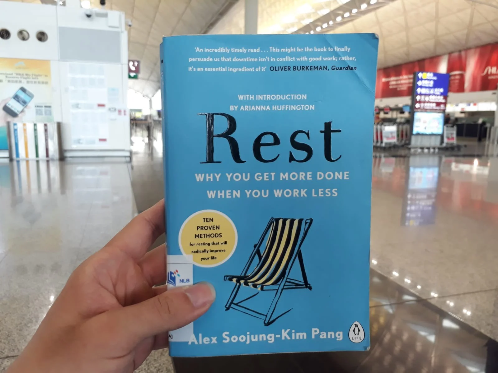 Vincent’s Book Recommendation for the Week: On rest as intentional; it is not passive but an active process to feel more nourished and rested. Photo Credit: Vincent Ng