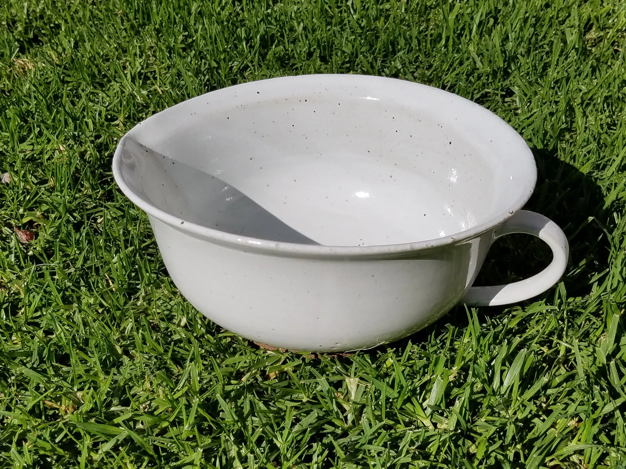 Ivory White Yoni Steam Bowl