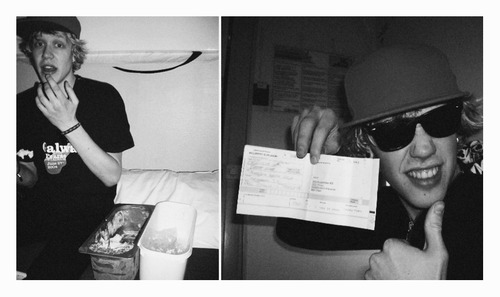 (During that night, Aspen, Odd-Even, and I broke into the onboard ice-cream store. Aspen was caught and fined.)