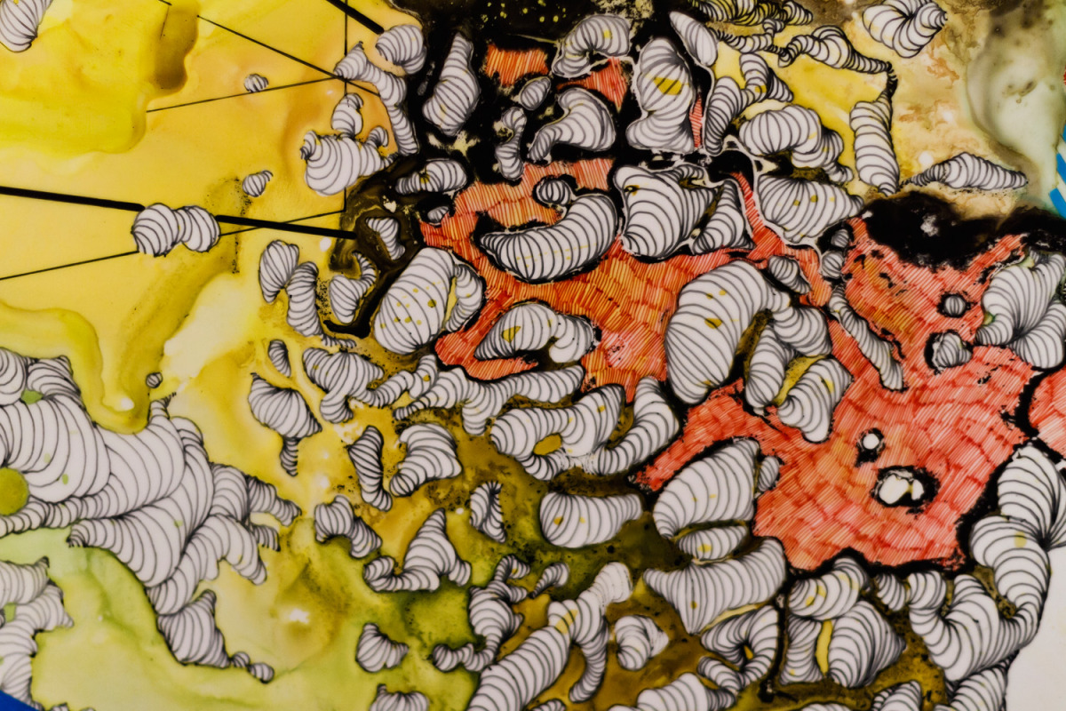 The Grass Doesn't Grow There (Detail)