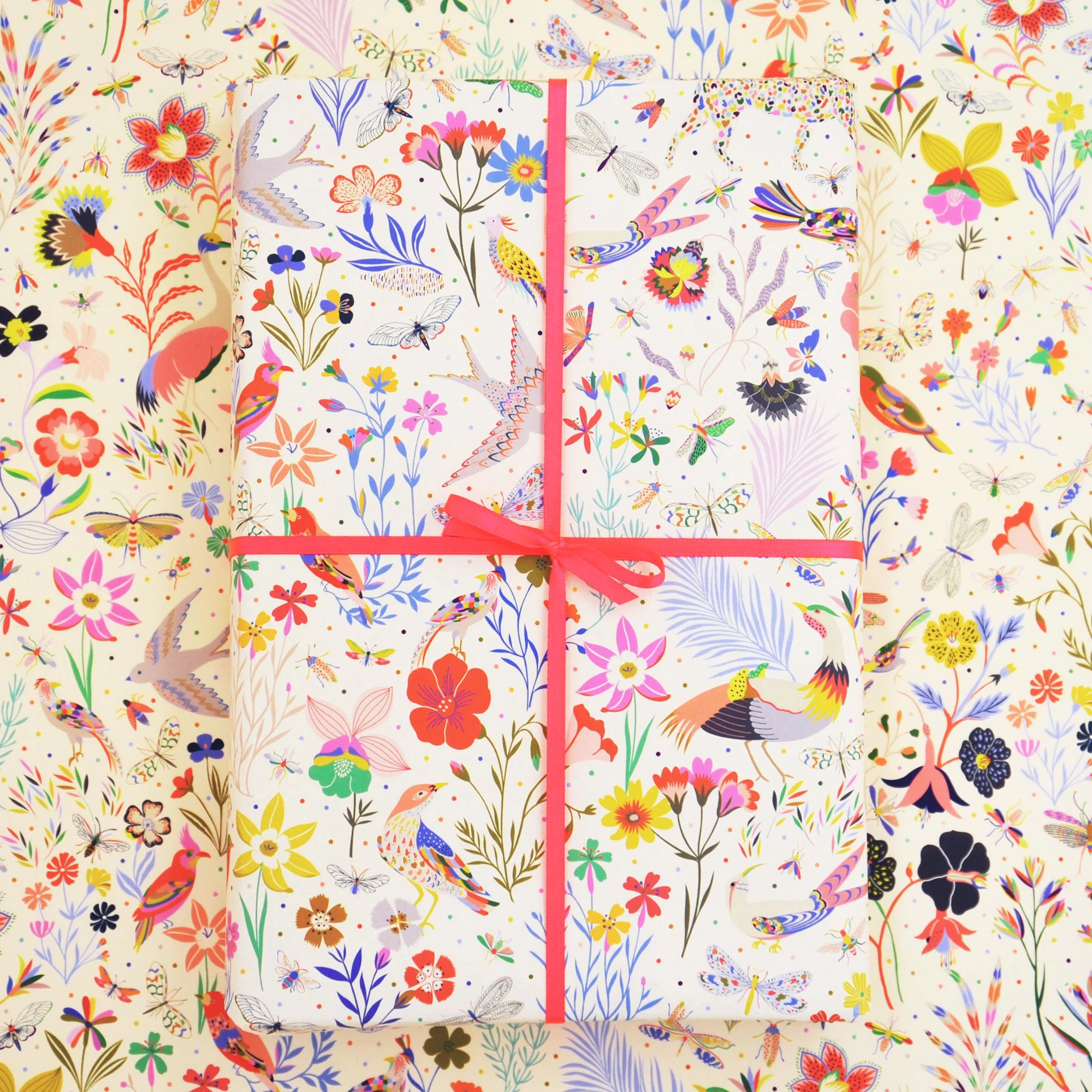 Leopard in Wonderland Wrapping Paper