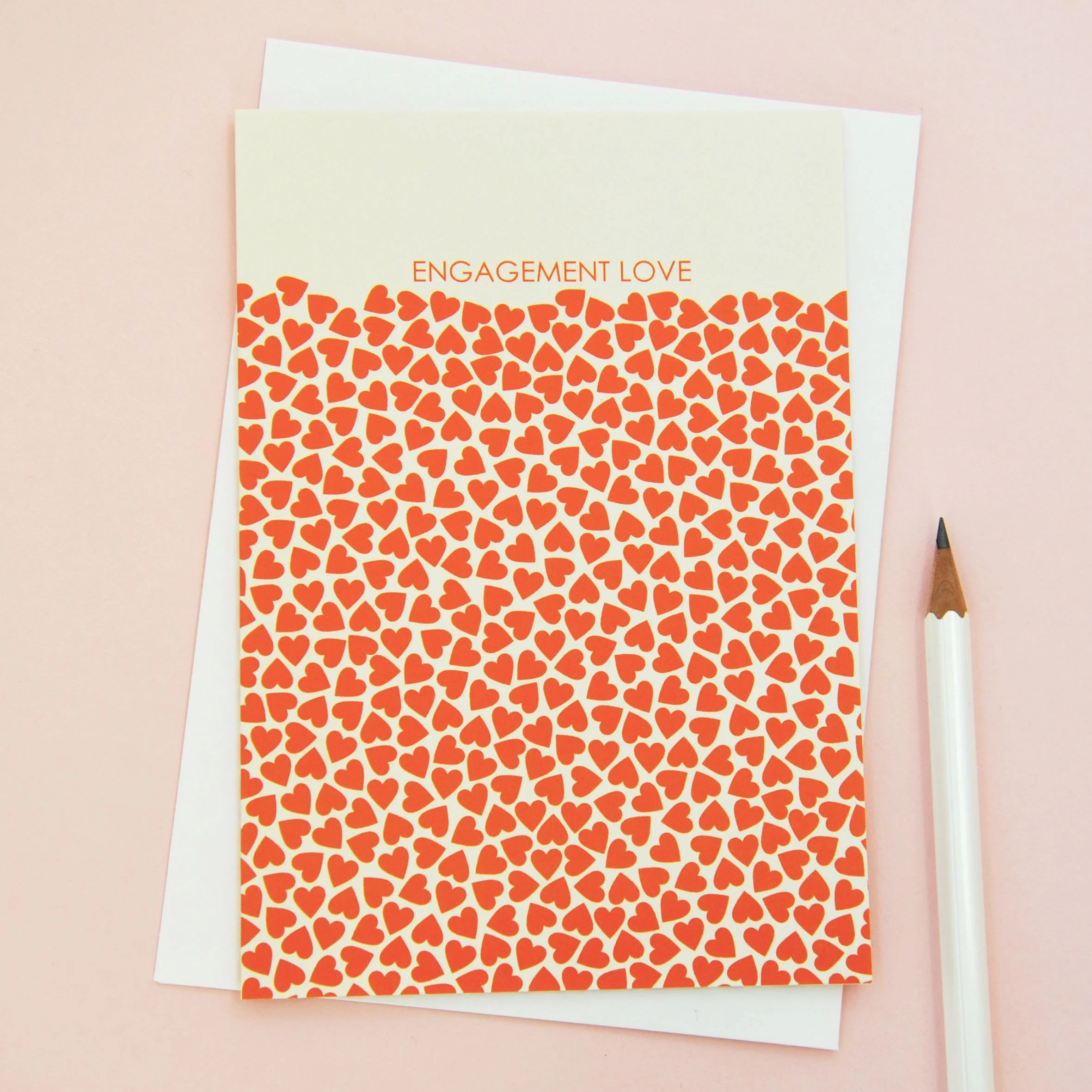 Engagement Love Card.