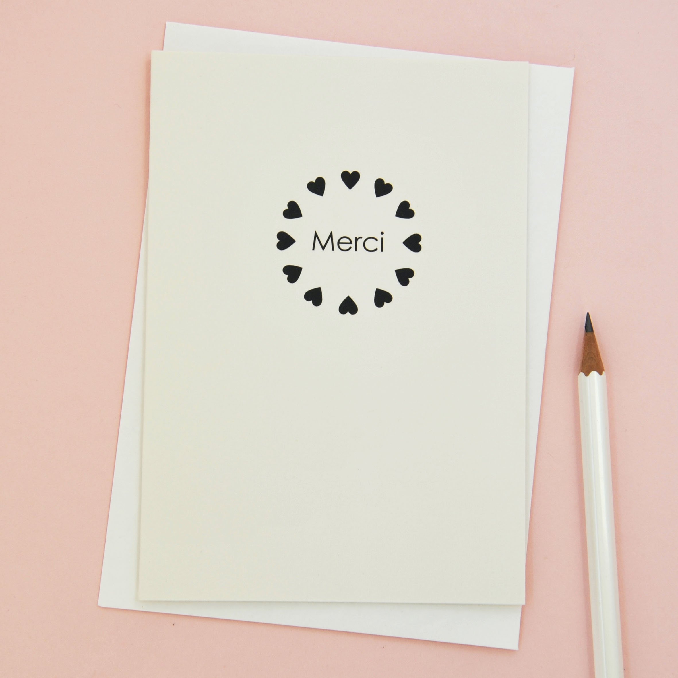 Merci Thank You Card