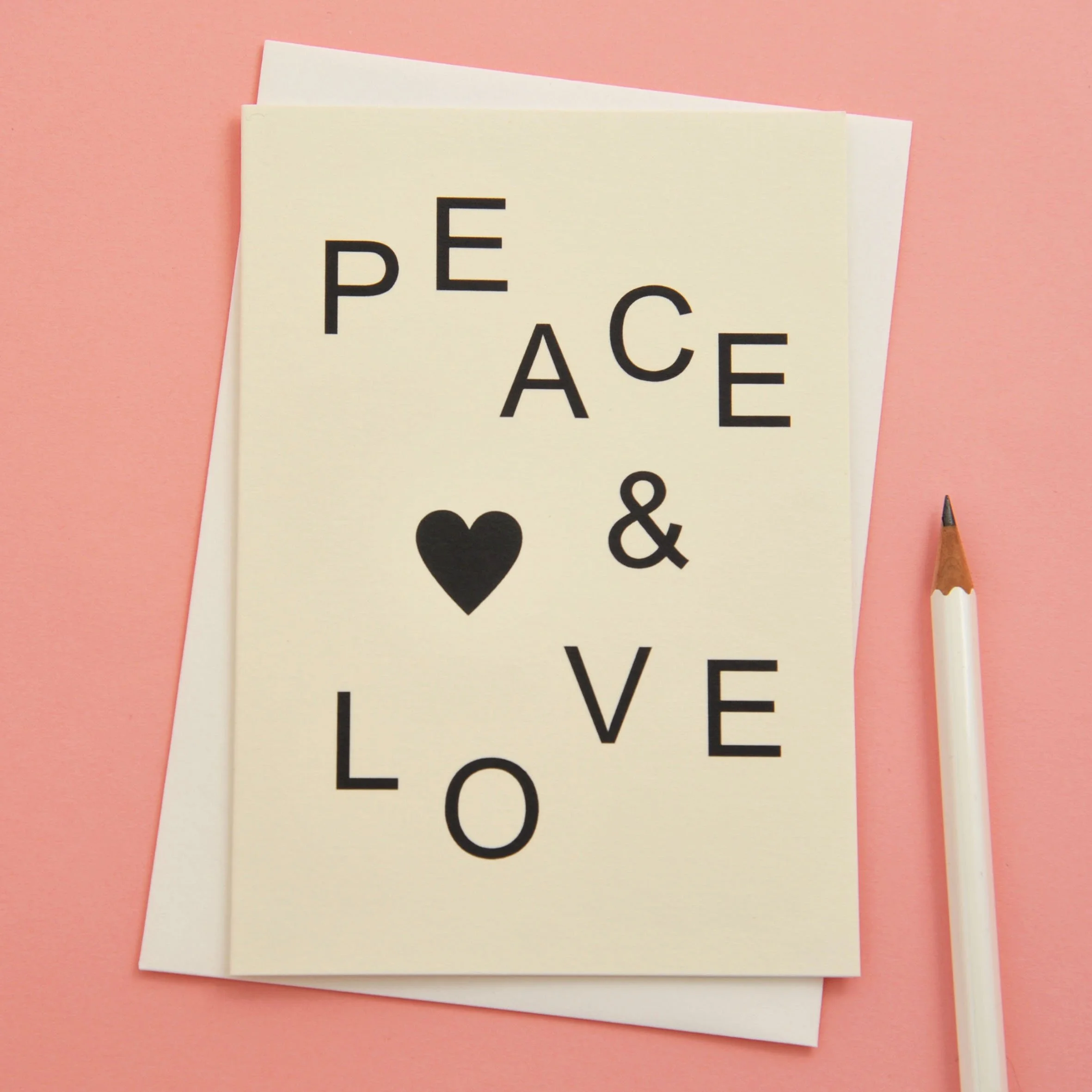 Peace & Love Card