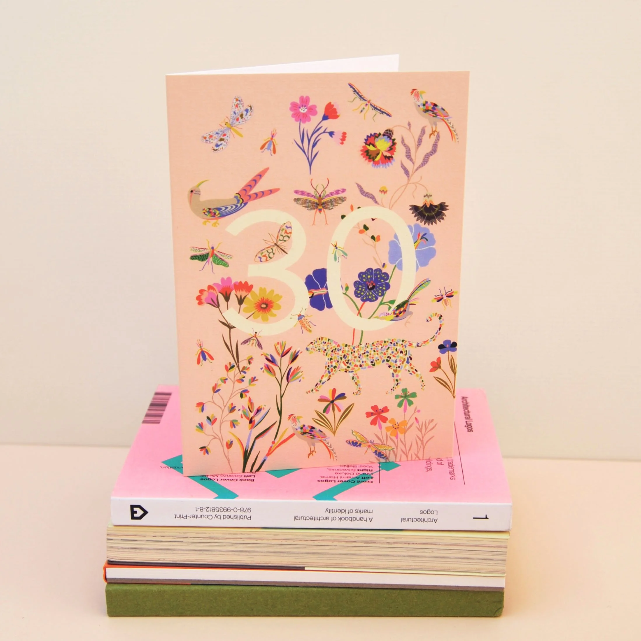 30th Birthday Card – Illustrated Milestone Birthday Card