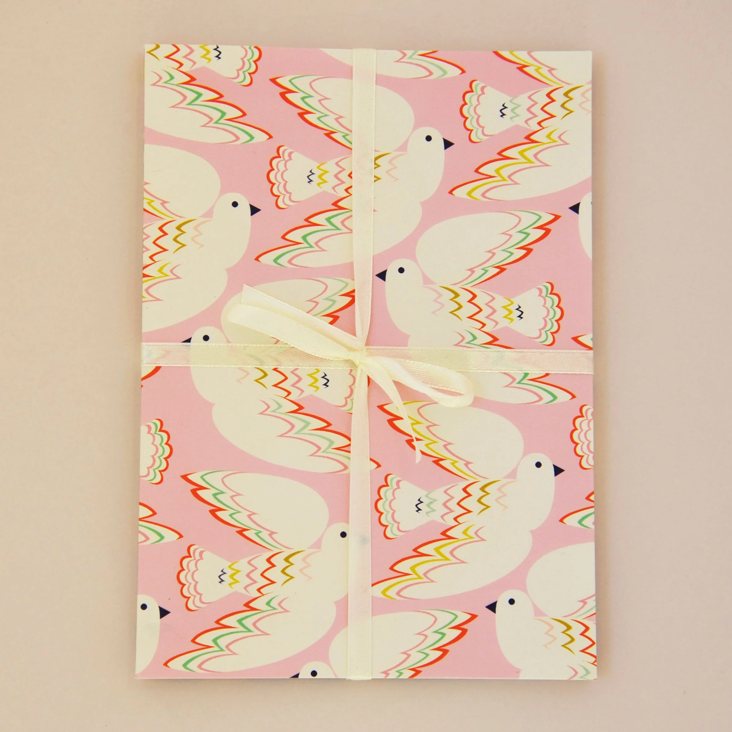 Bird Card Set – Pack of 4 Illustrated Greeting Cards