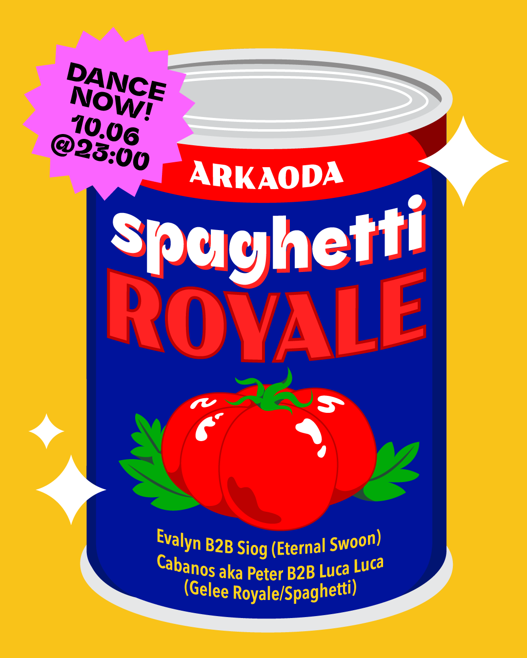 Gelée Royale X Spaghetti - Poster