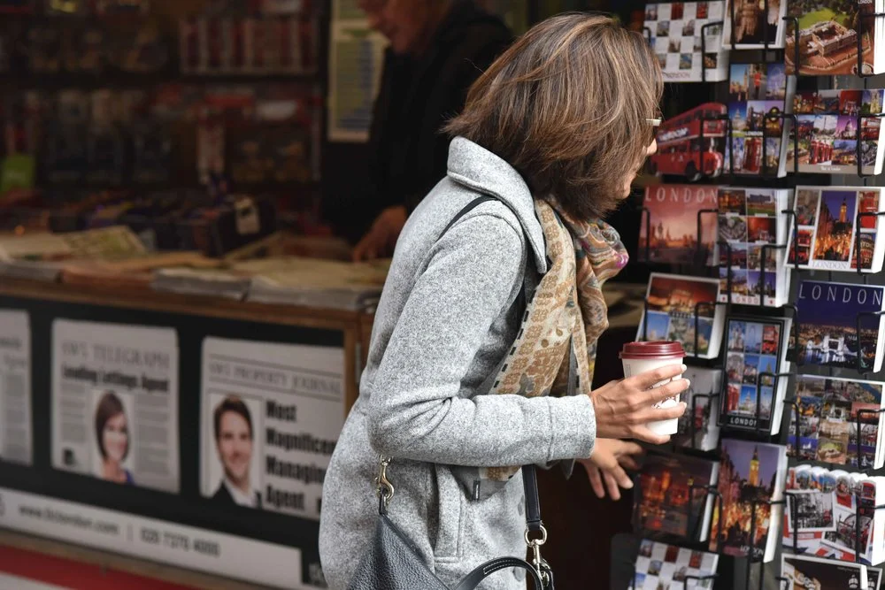 Pret coffee to-go! At a kiosk, London, U.K. Photo credit: Alizeh Latif. Image©thingstodot.com