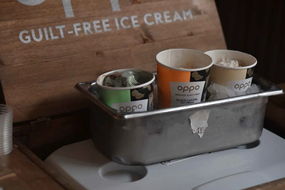 Ice cream samples, Kensington High Street, London, U.K. Image©thingstodot.com