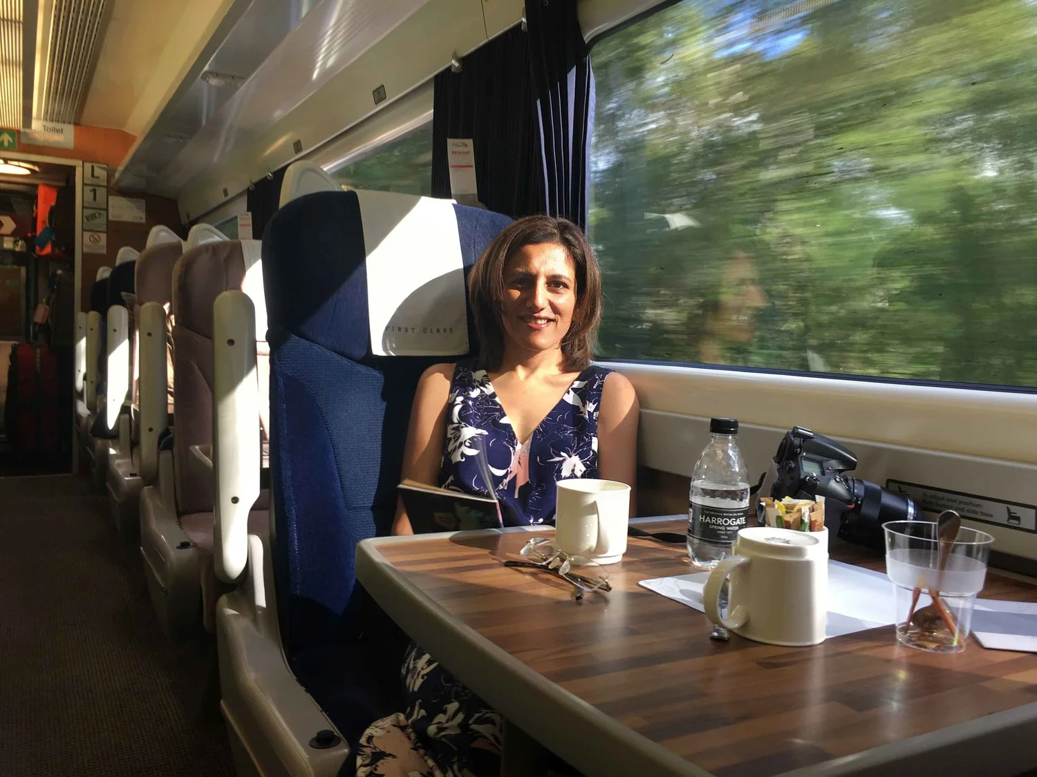 First Class, Virgin Trains East Coast, Scotland to London King's Cross. Image©thingstodot.com