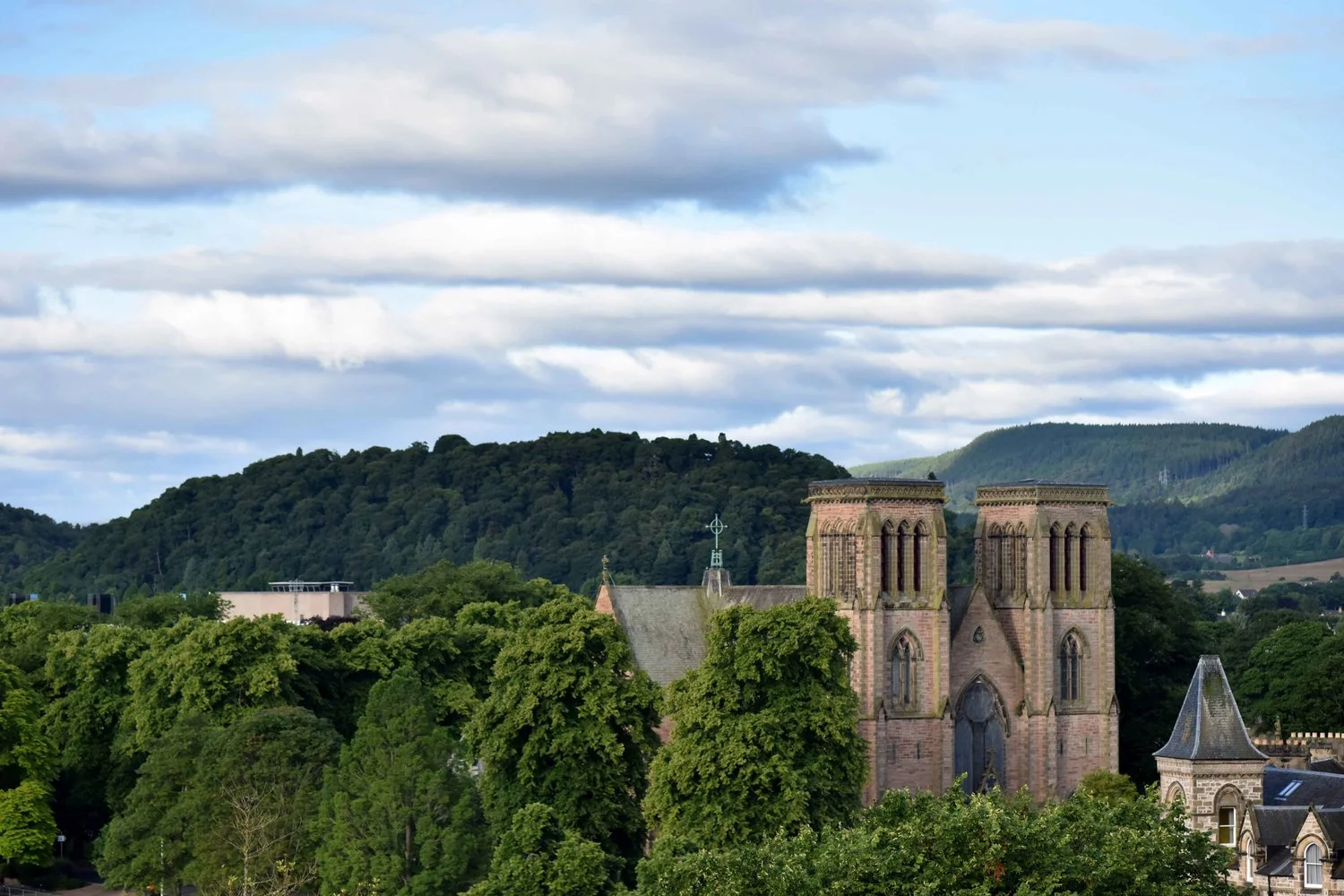 Views of Inverness from Inverness Castle, Inverness, Scotland. Image©thingstodot.com