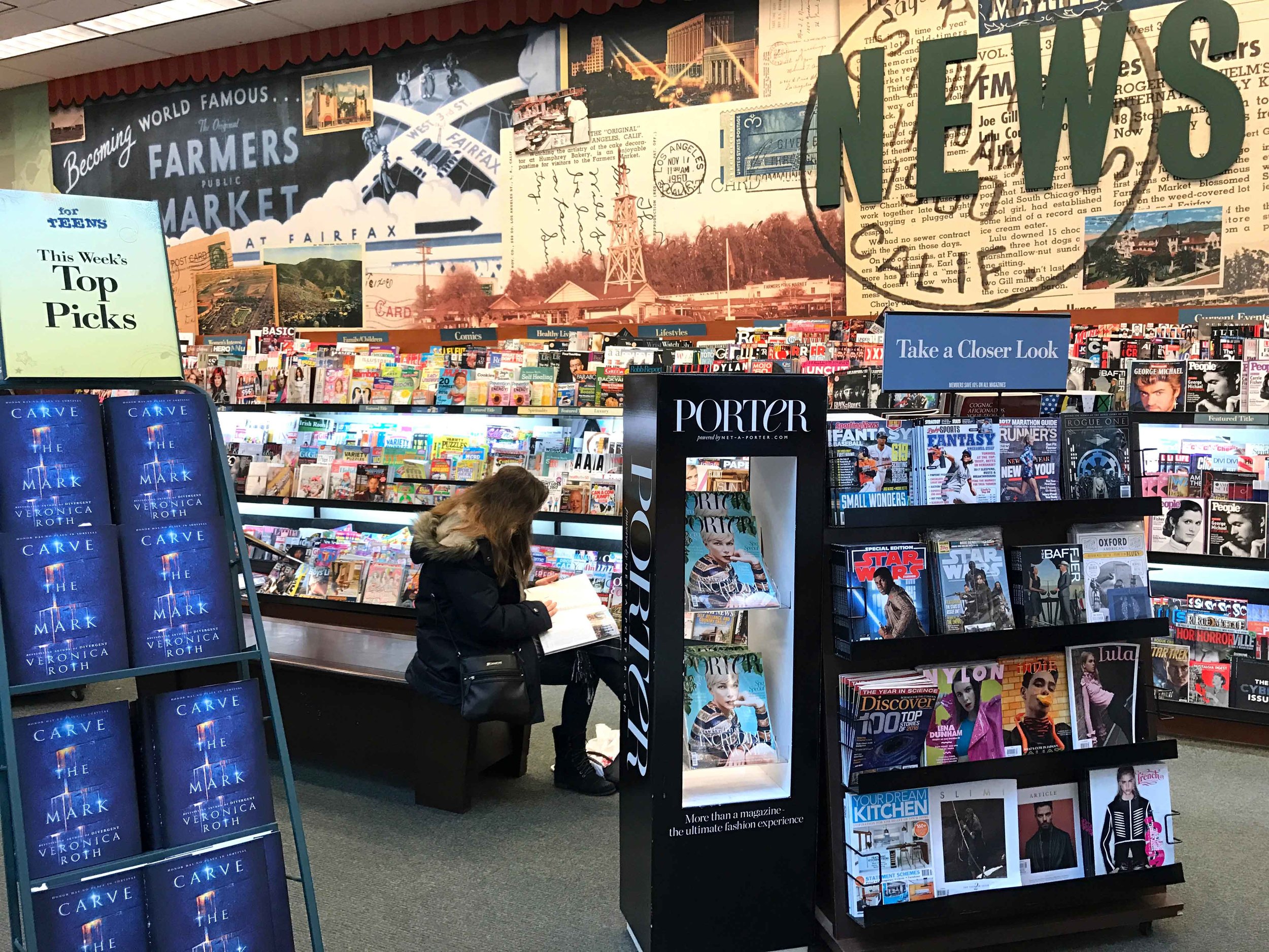 Barns & Noble, The Grove, Los Angeles. Image©thingstodot.com