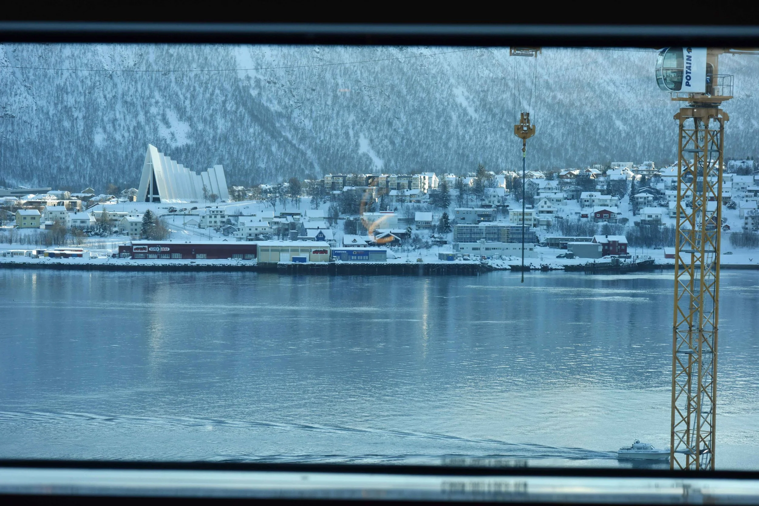 Clarion Hotel the Edge, Tromso, Norway, view from the suite. Image©thingstodot.com