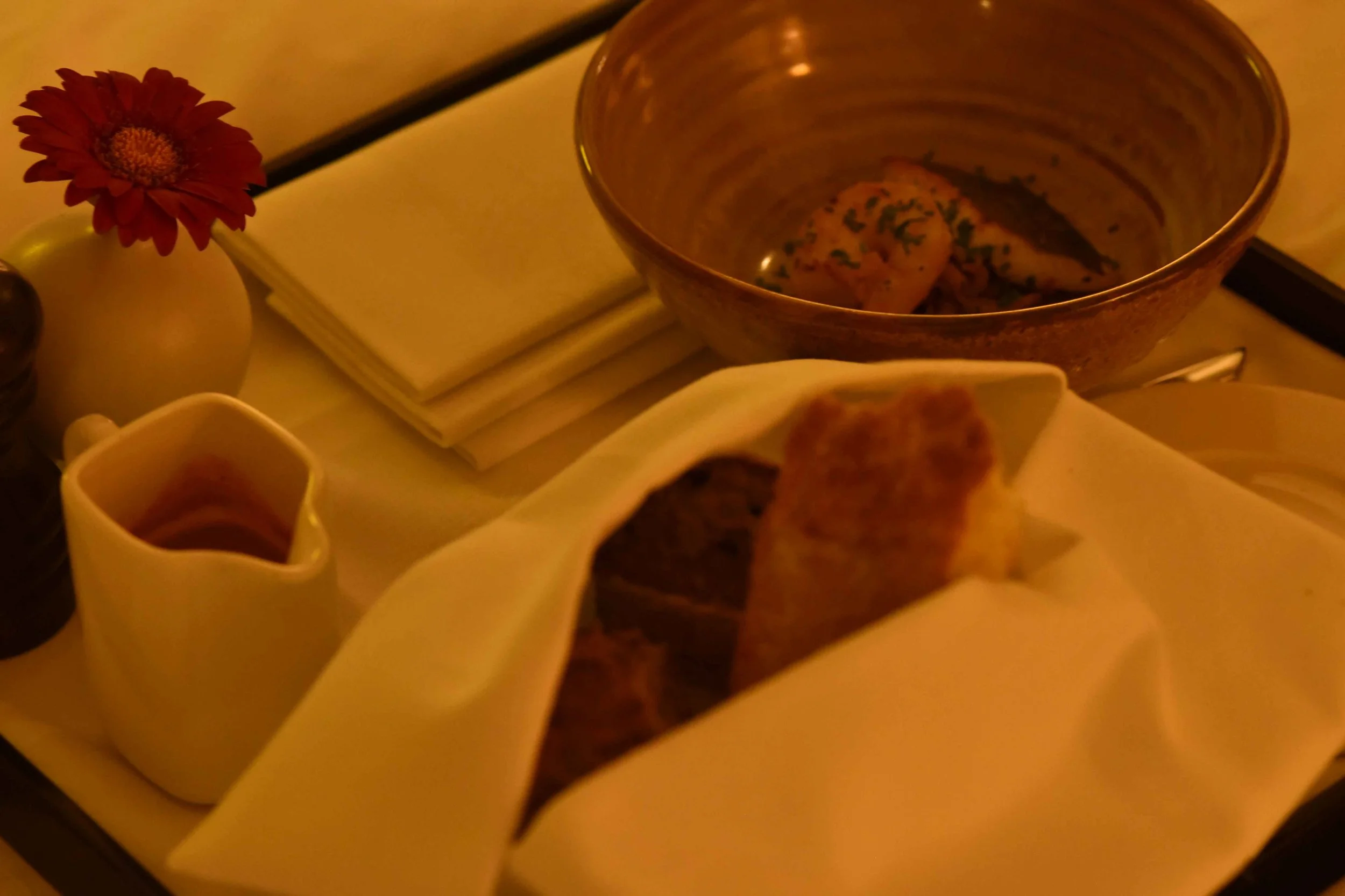 In-room dining, Sofitel Legend Amsterdam The Grand. Image©thingstodot.com