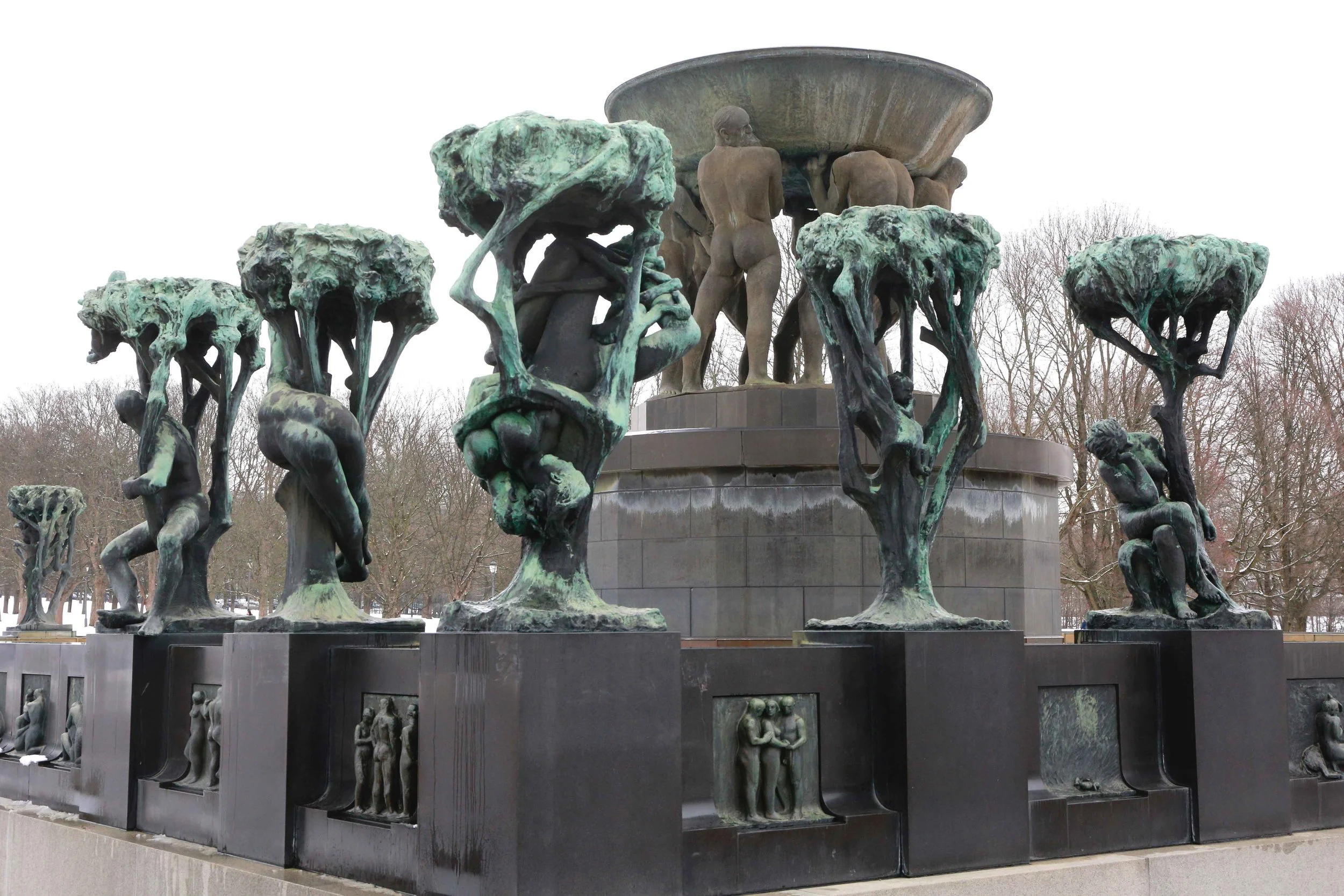 Vigeland Sculpture Park, Oslo, Norway. Photo: Oslo Photo Tour. Image©thingstodot.com