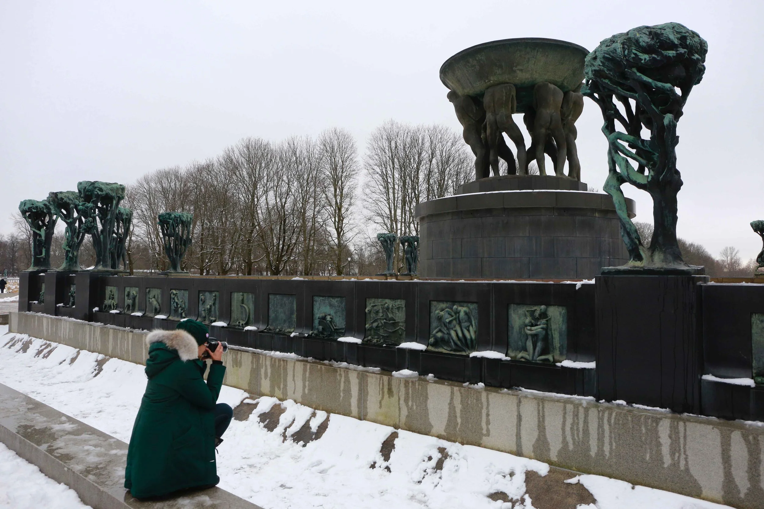 Vigeland Sculpture Park, Oslo, Norway. Photo: Oslo Photo Tour. Image©thingstodot.com