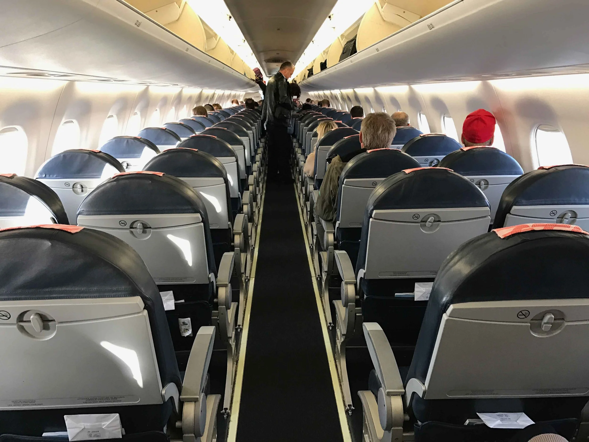 Air France Embraer, Paris to Oslo. Image©thingstodot.com