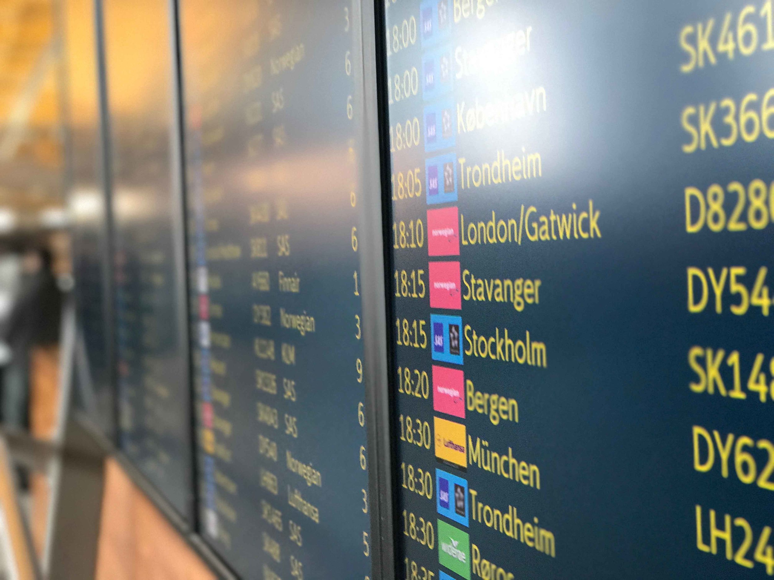 Oslo Gardermoen Airport, Oslo, Norway. Photo: Gunjan Virk. Image©thingstodot.com