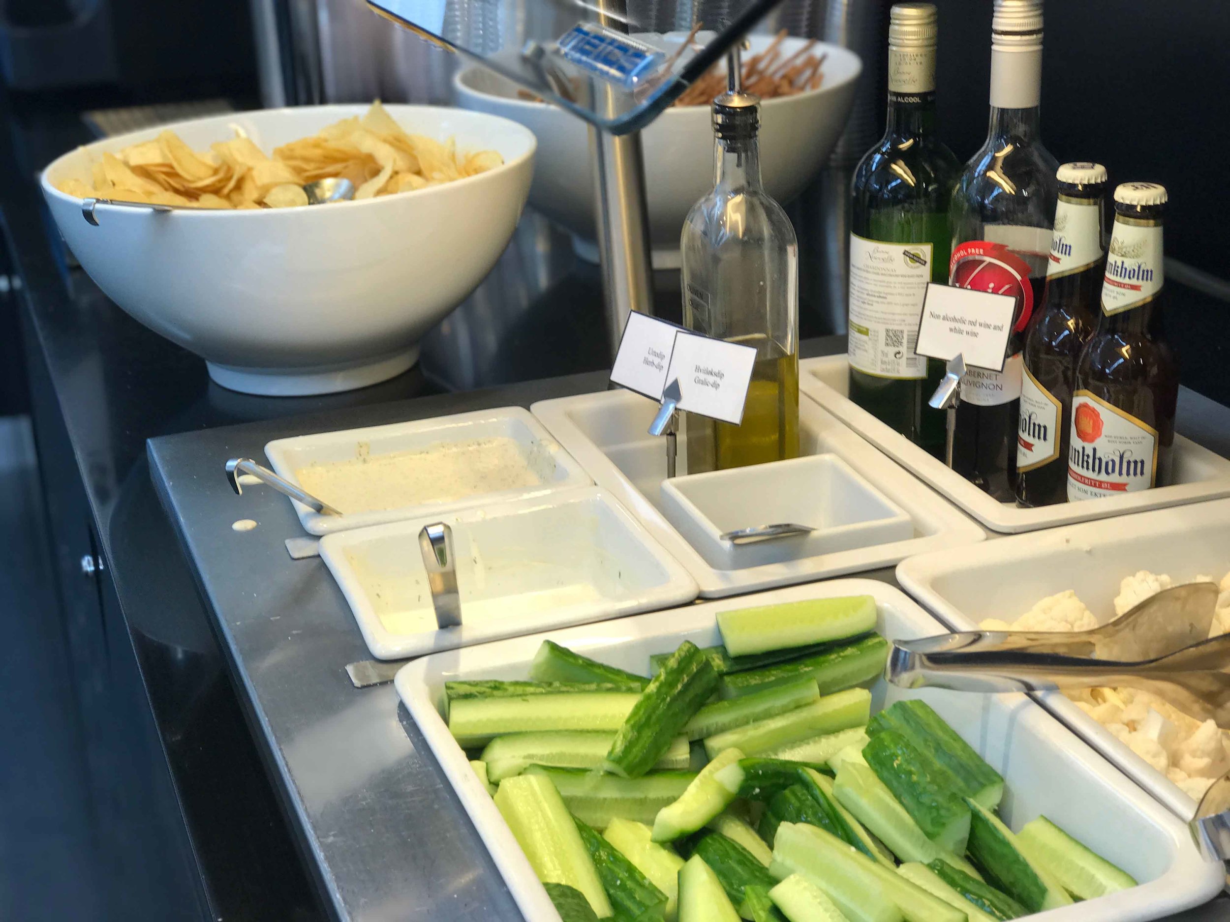 SAS Domestic Lounge, Oslo airport, Oslo, Norway. Image@thingstodot.com