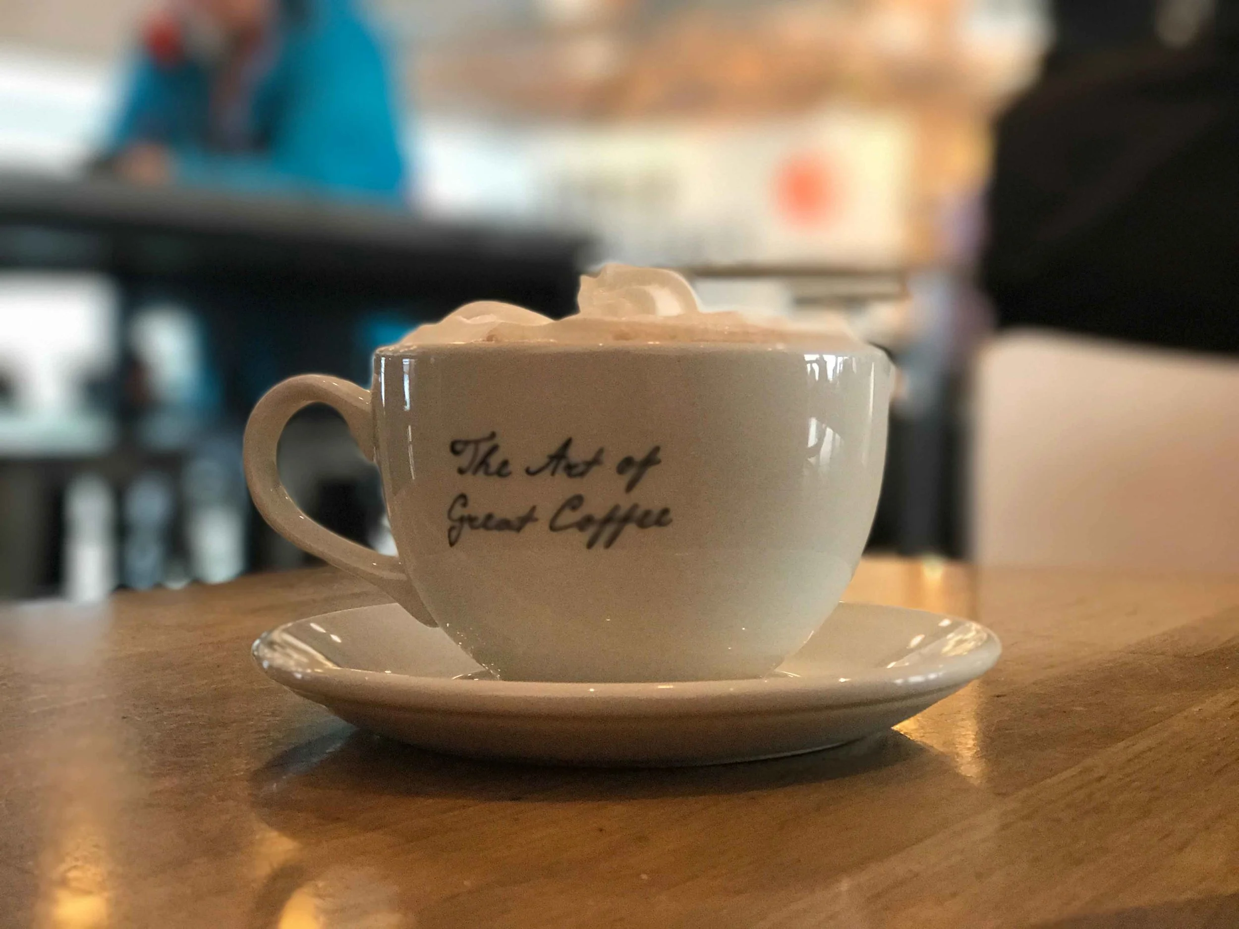 Coffee at Tromso Airport, Langnes, Tromso, Norway. Image©thingstodot.com