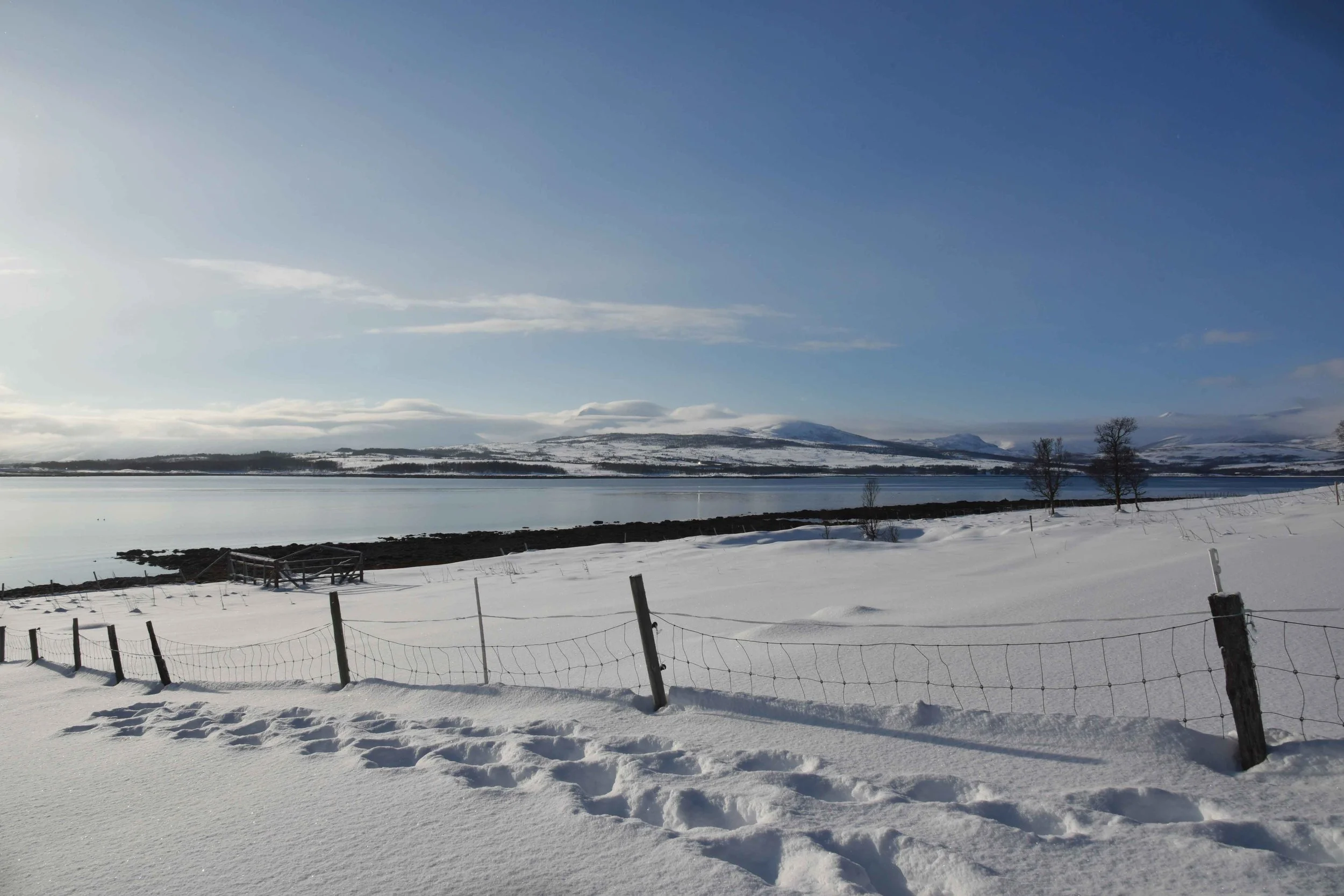 Håkøya, Arctic scenery around Tromso, Norway. Image©thingstodot.com