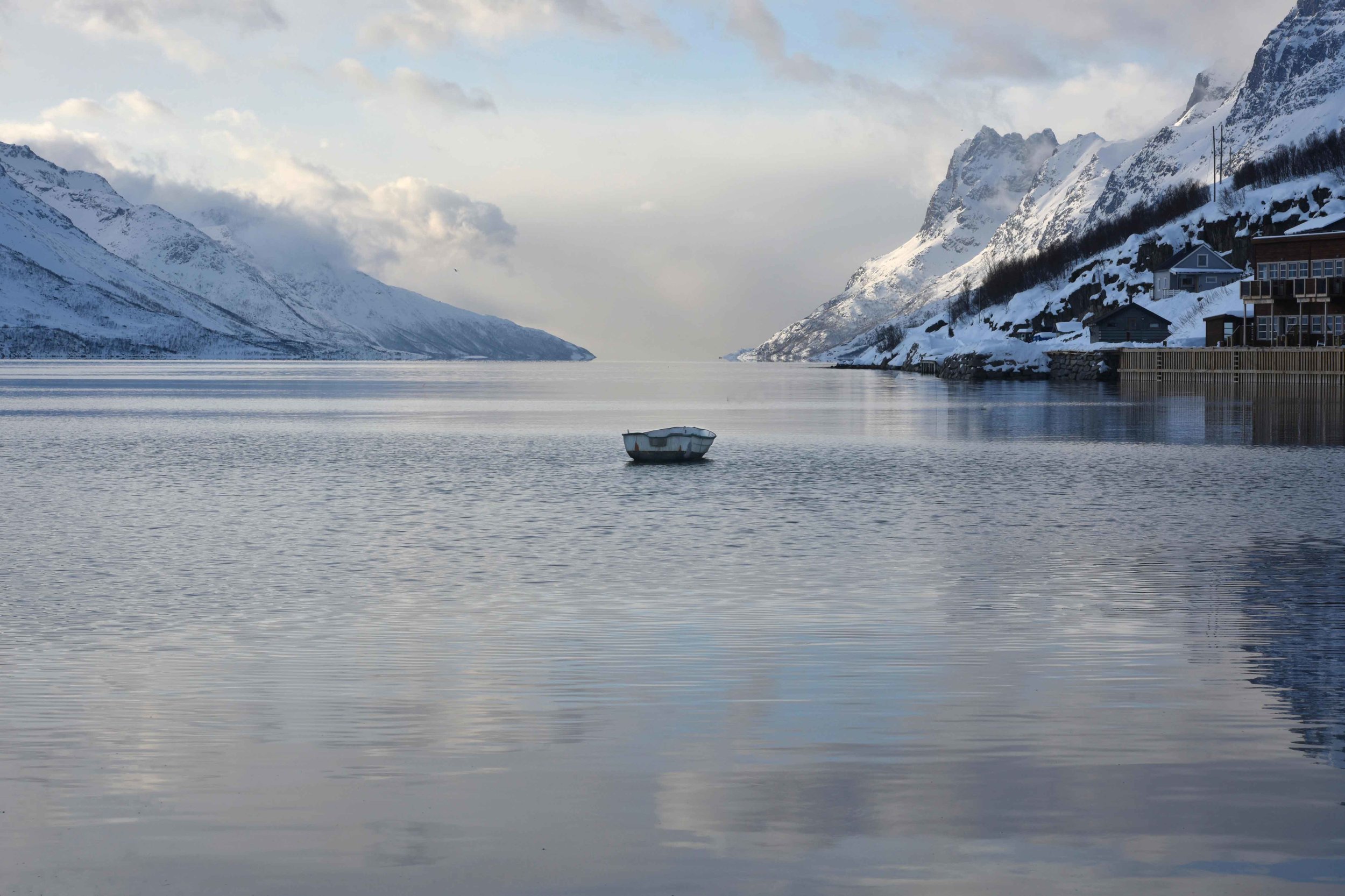 Arctic scenery around Tromso, Norway. Image©thingstodot.com