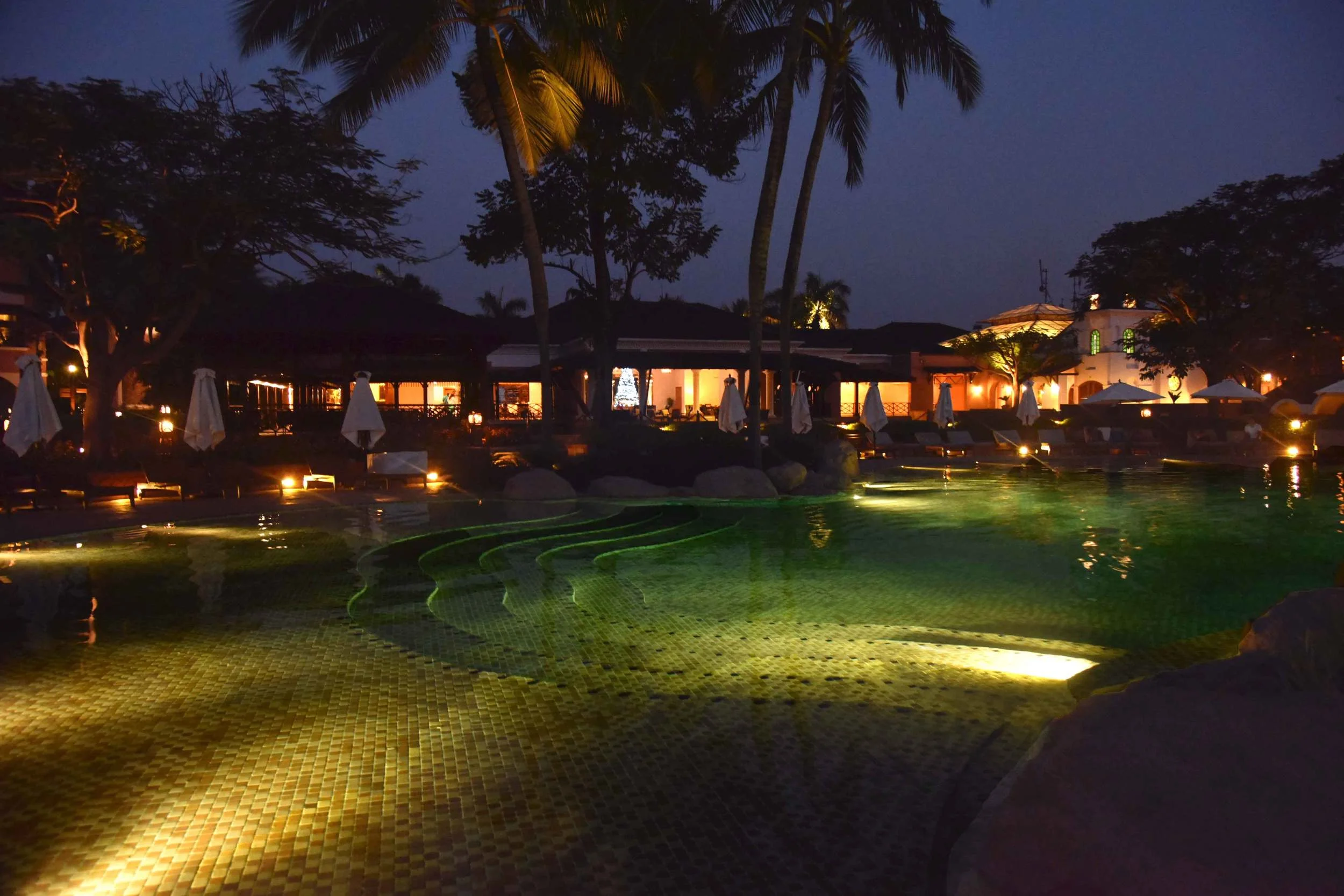 Outdoor pool, Park Hyatt, Goa, India, 5 star hotel, luxury beach resort, spa. Image©thingstodot.com