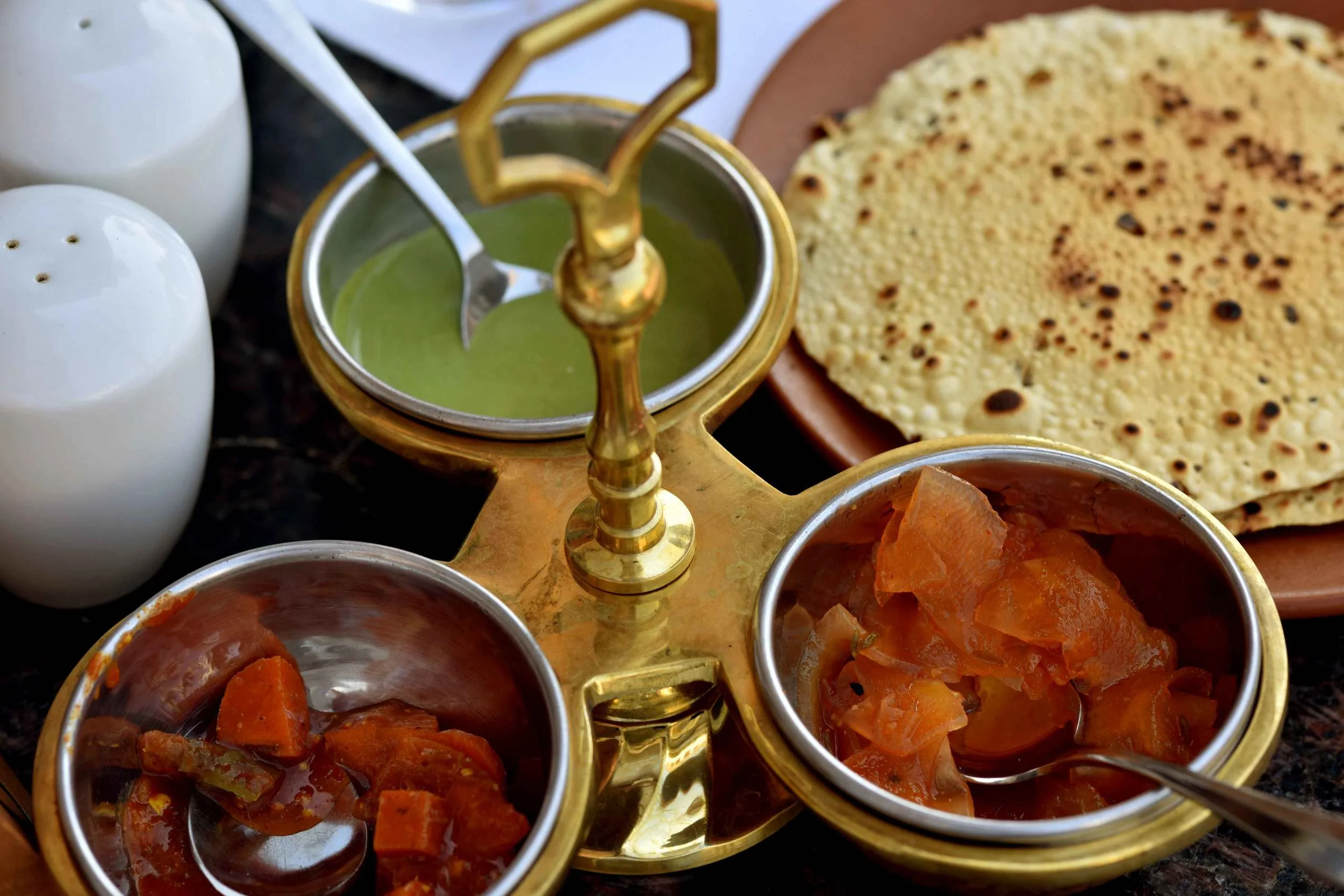 Indian cuisine, Masala restaurant, Park Hyatt, beach resort, Goa, India. Image©thingstodot.com