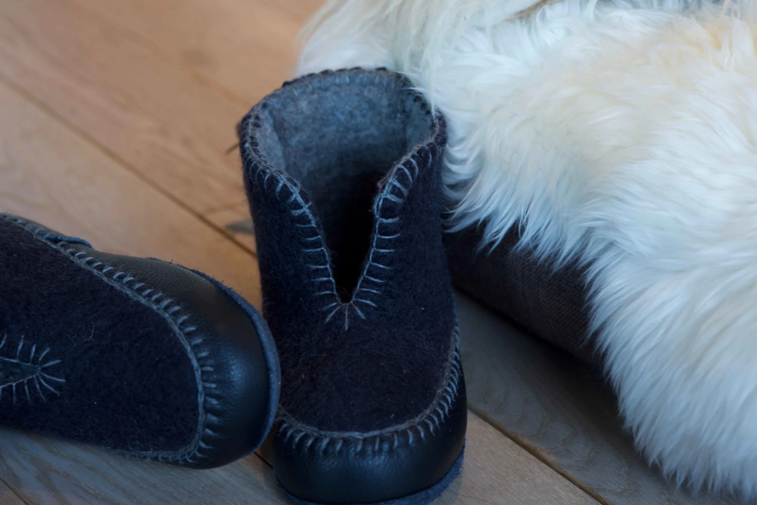 Warm house shoes, Lyngen Lodge, Lyngen Fjords, Arctic Circle, Norway. Image©thingstodot.com