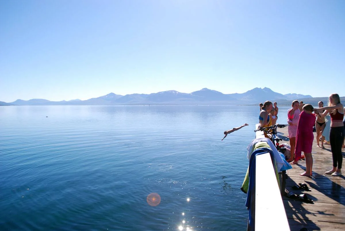 A day at the beach, Tromso, Norway. Photo: Youssef Amaaou. Image©Youssef Amaaou