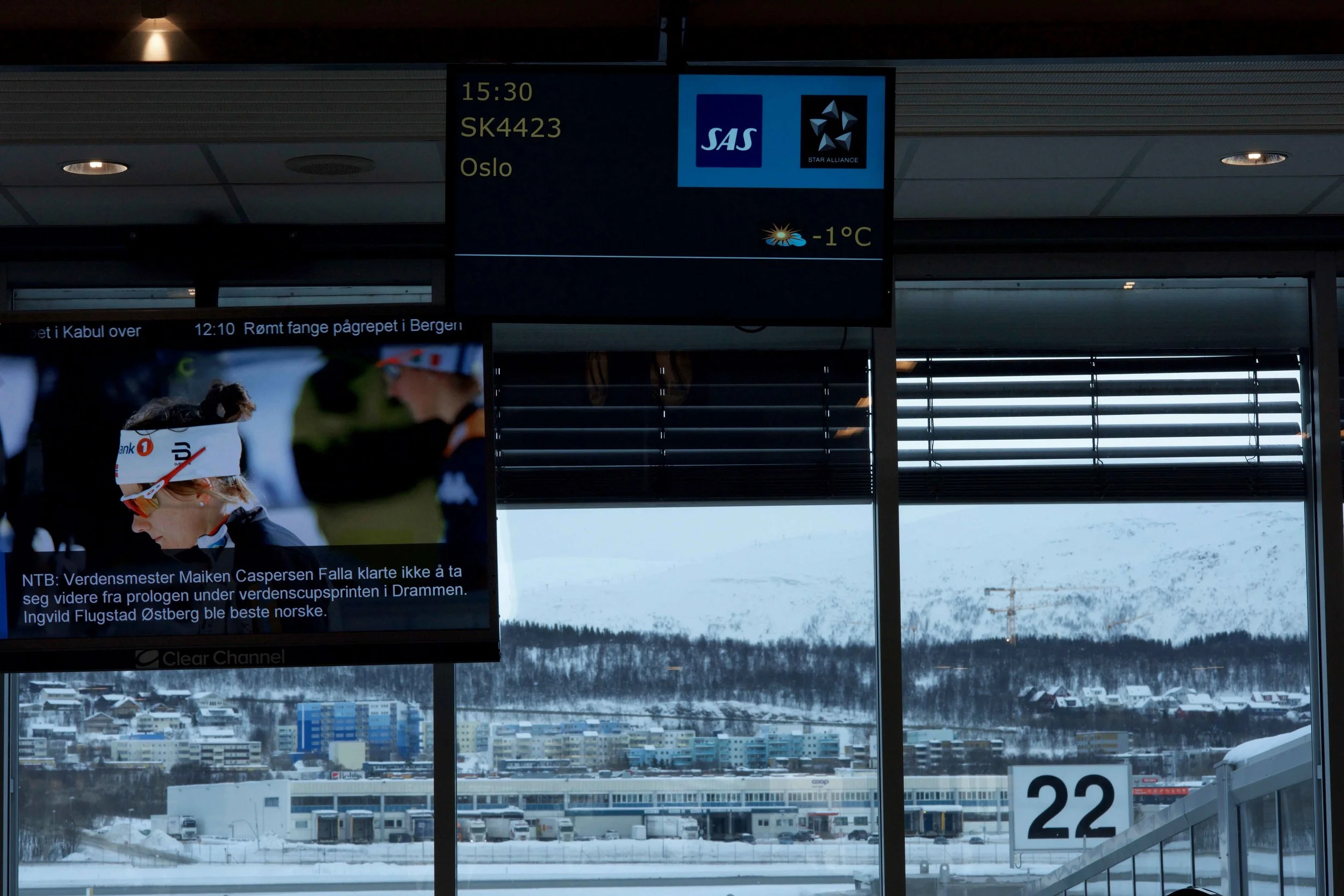 Tromso Airport, Langnes, Tromso, Norway. Image©thingstodot.com