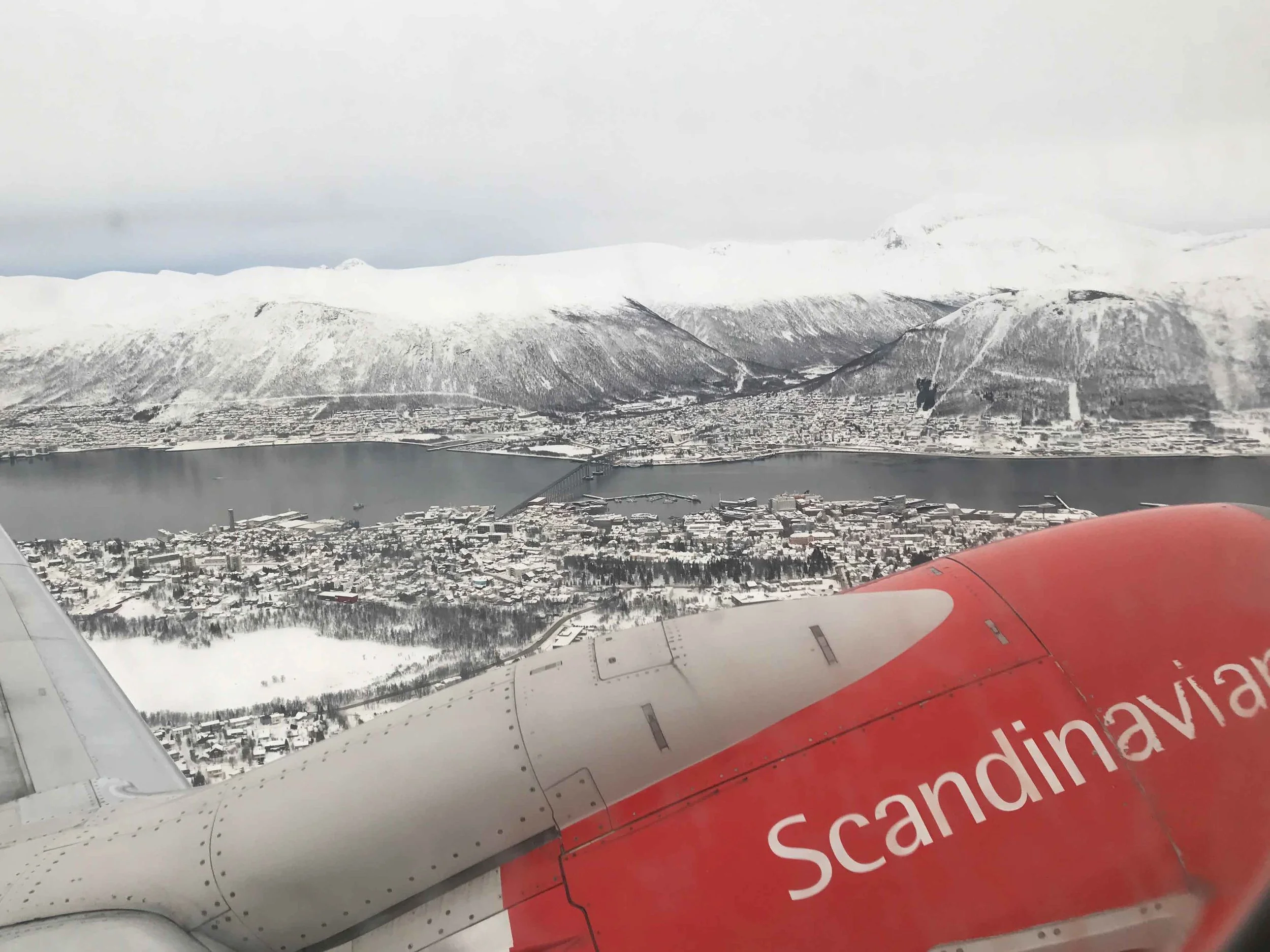 Scandinavian airlines, Tromso Airport, Langnes, Tromso, Norway. Image©thingstodot.com